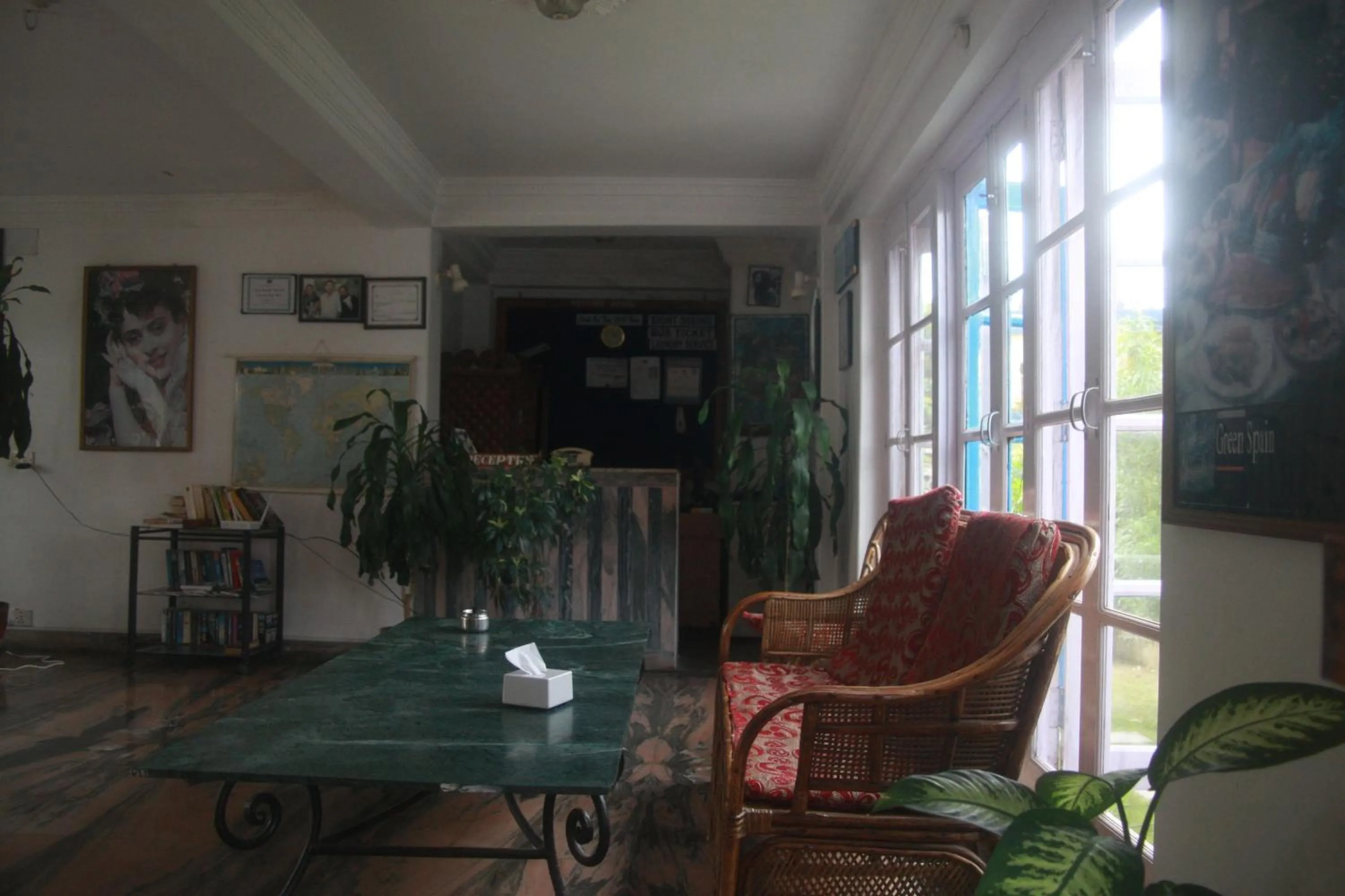 Living room in Vagabond Guest House