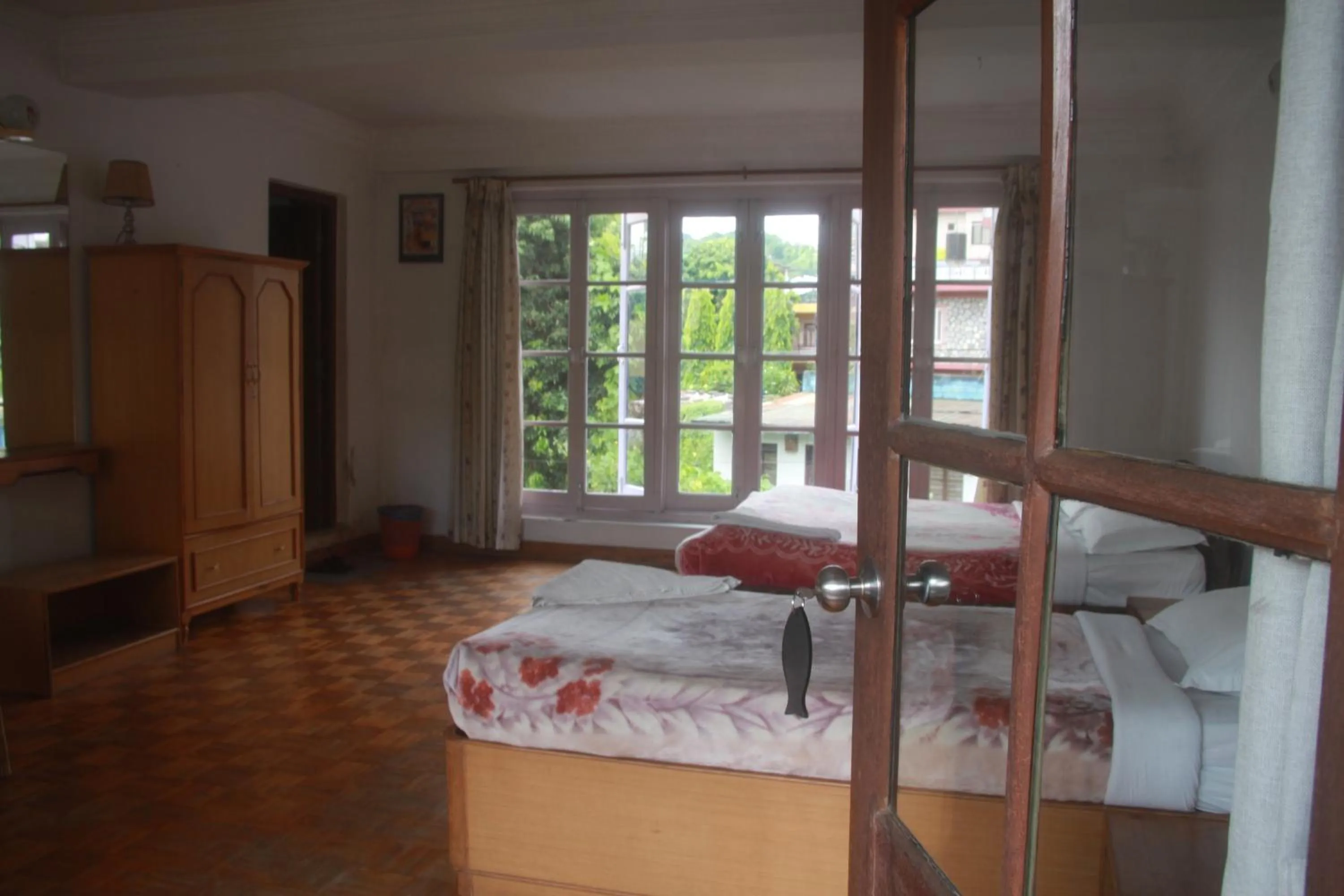 Bed in Vagabond Guest House