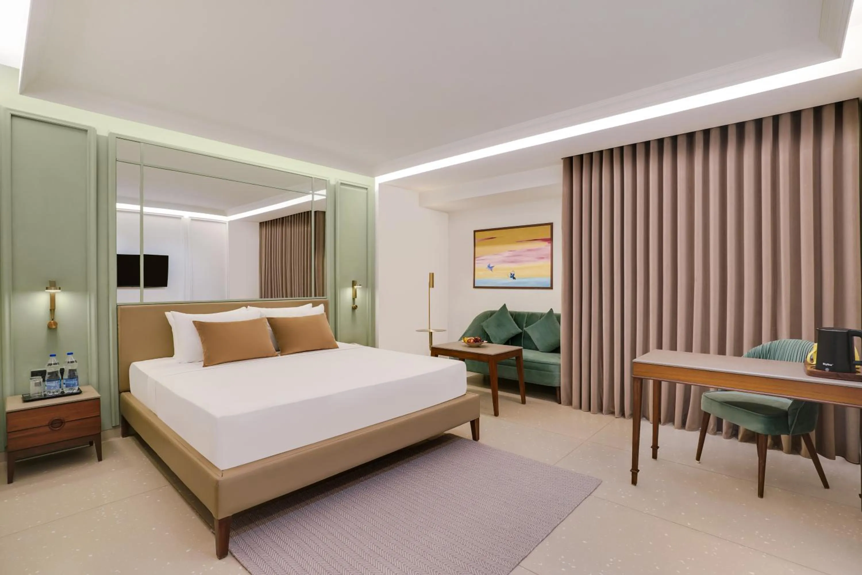 Photo of the whole room, Bed in Lemon Tree Hotel, Rajkot