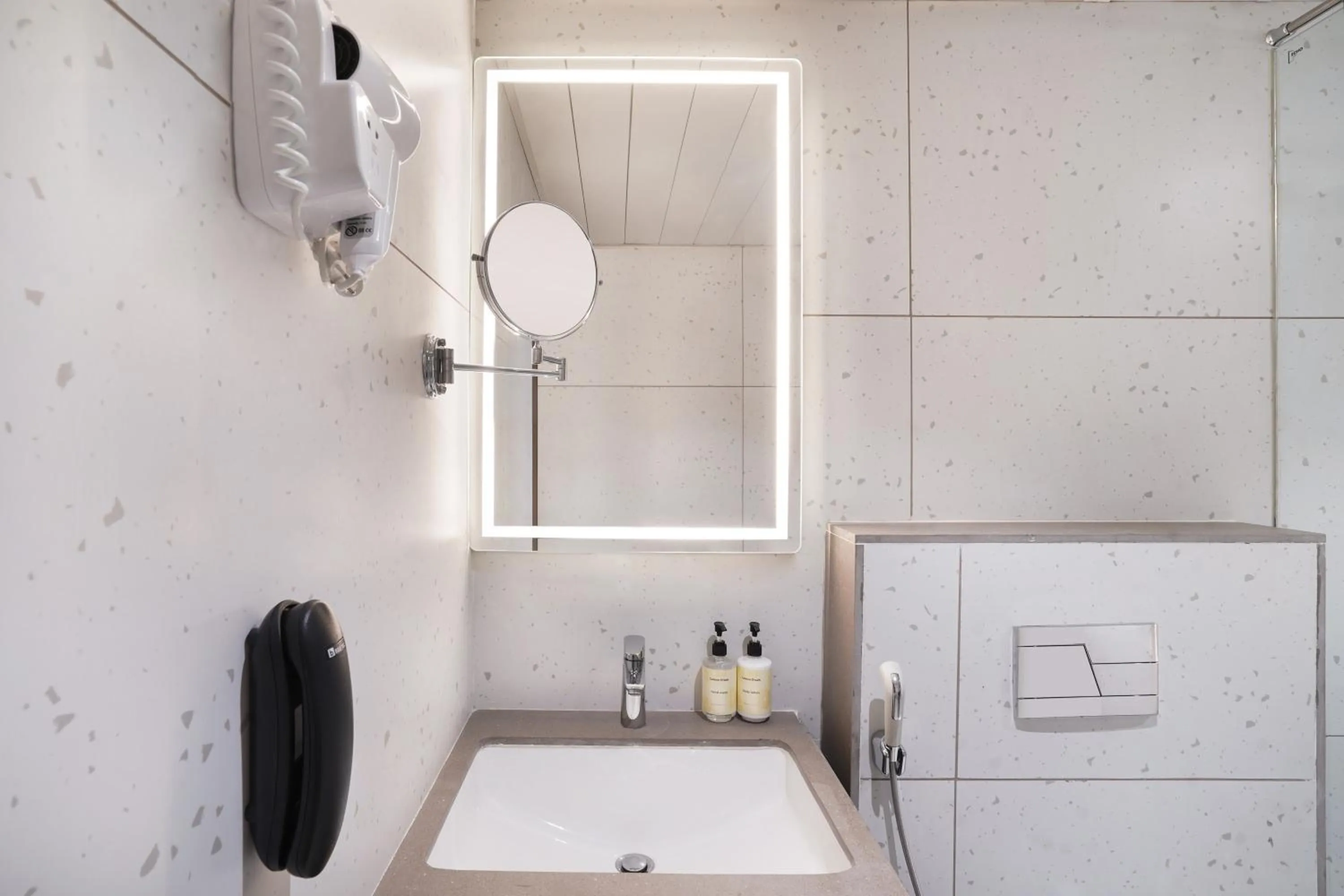 Bathroom in Lemon Tree Hotel, Rajkot