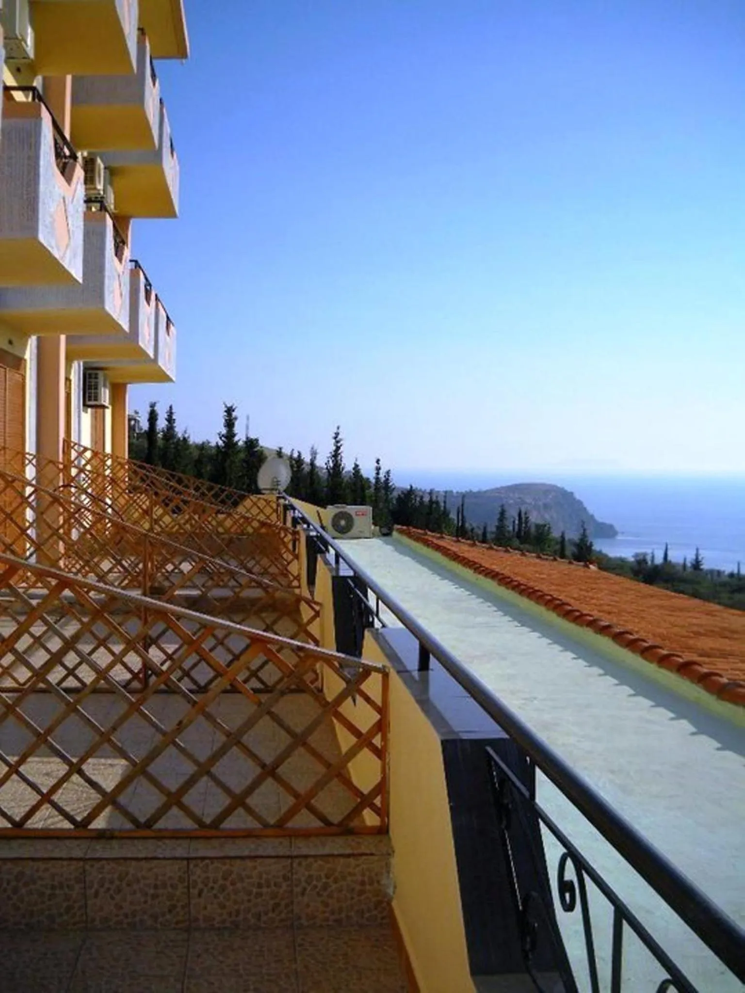 Balcony/Terrace in Hotel Panorama