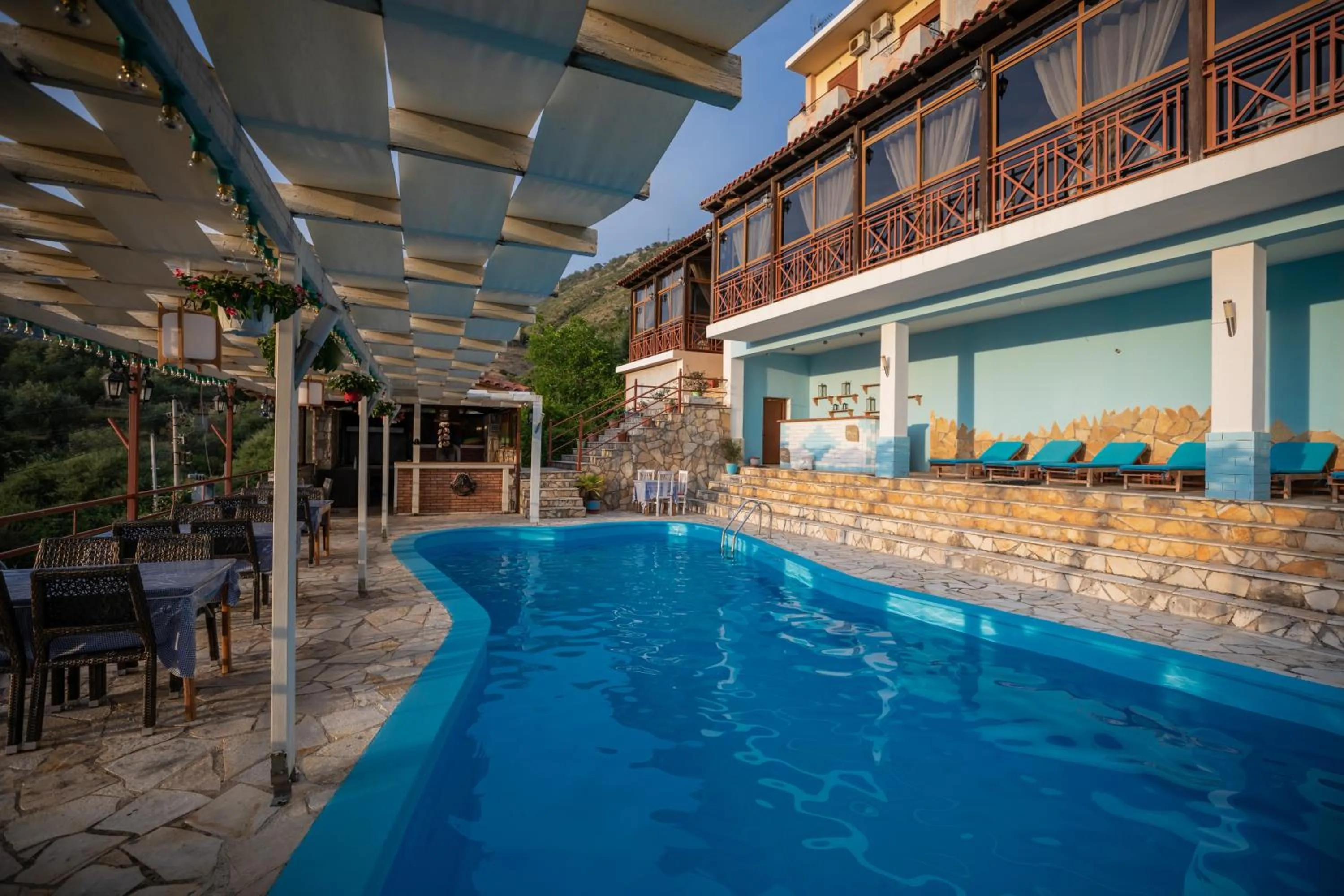 Swimming pool in Hotel Panorama