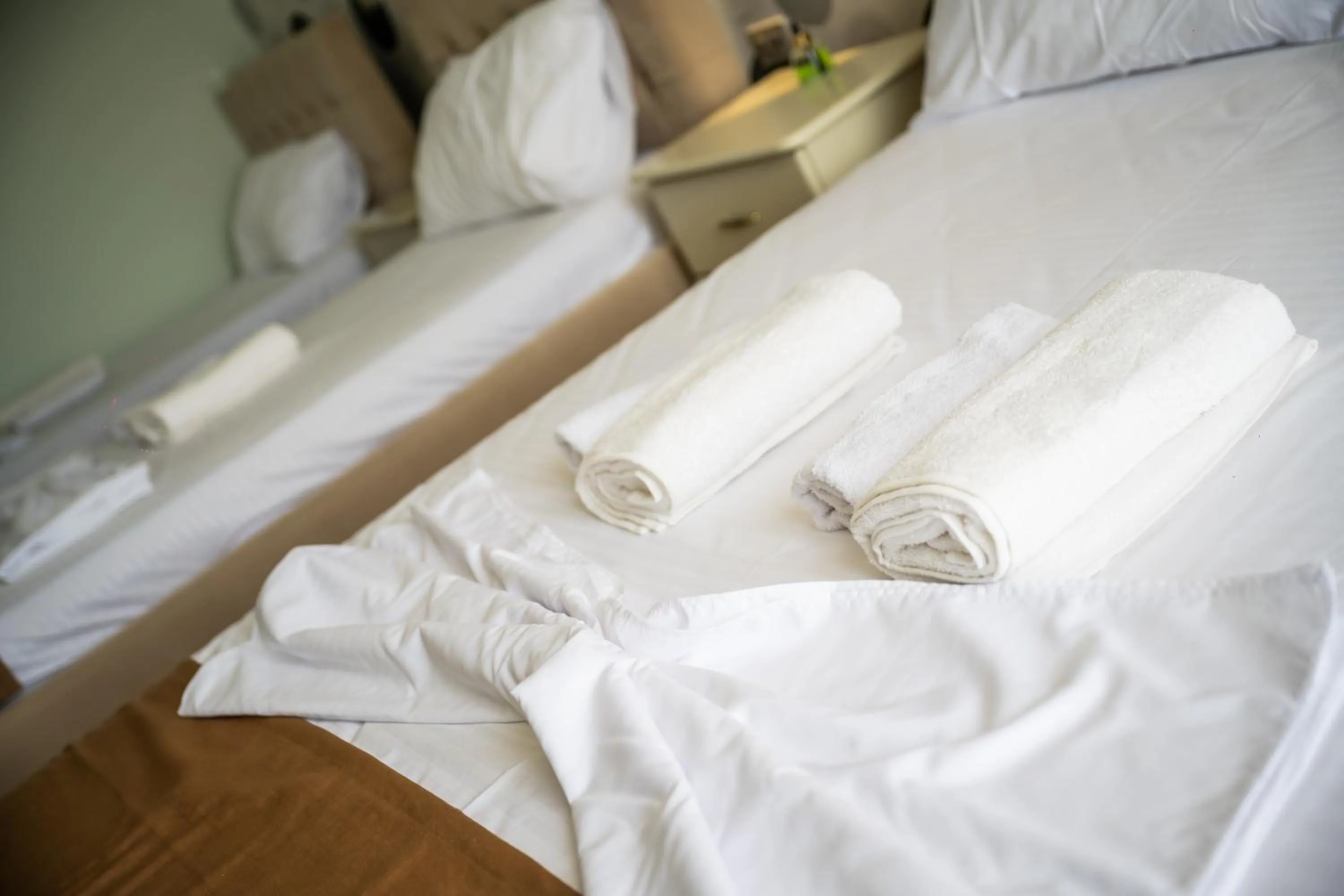 Bed in Hotel Panorama