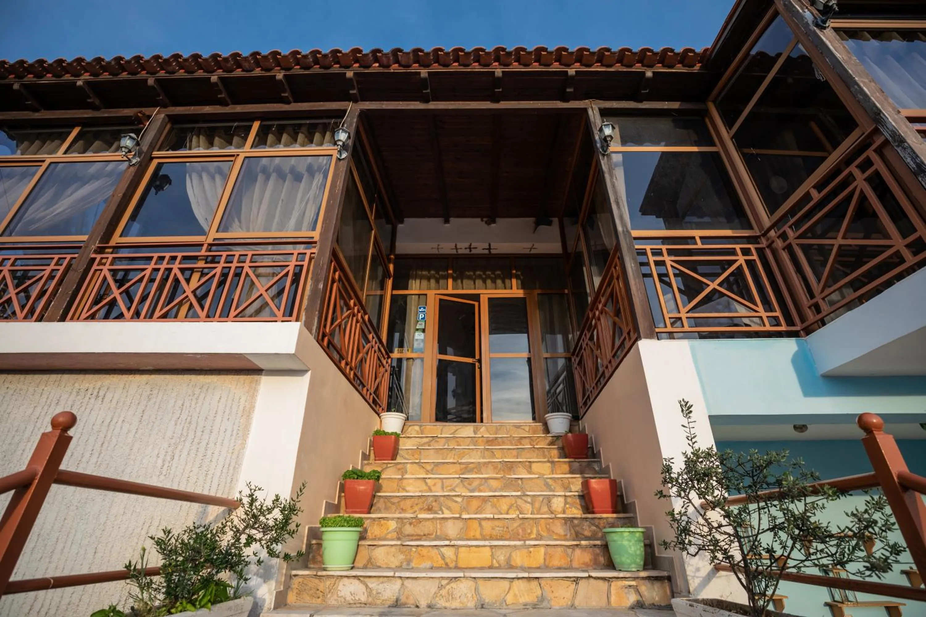 Facade/entrance in Hotel Panorama