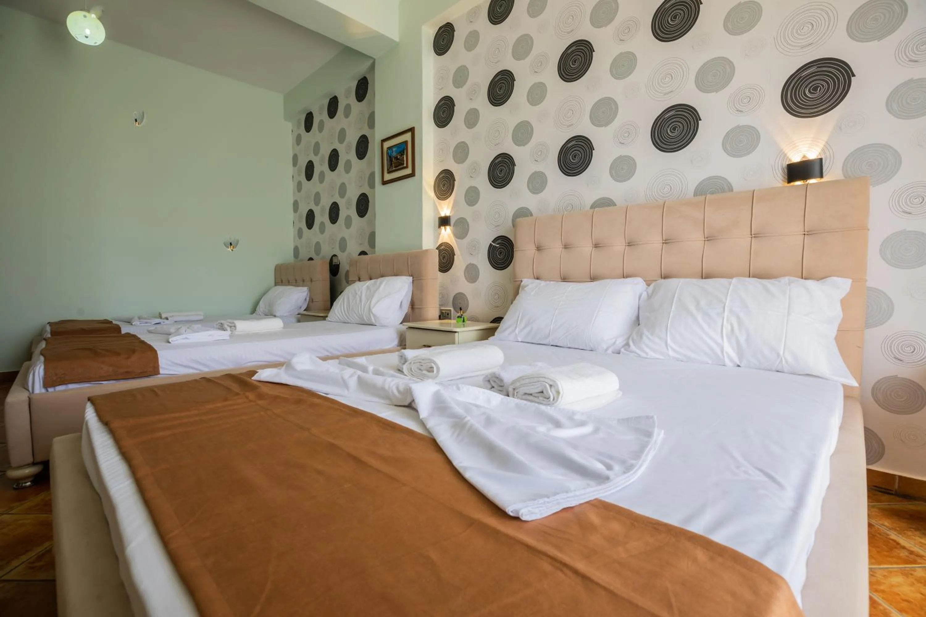 Bedroom, Bed in Hotel Panorama