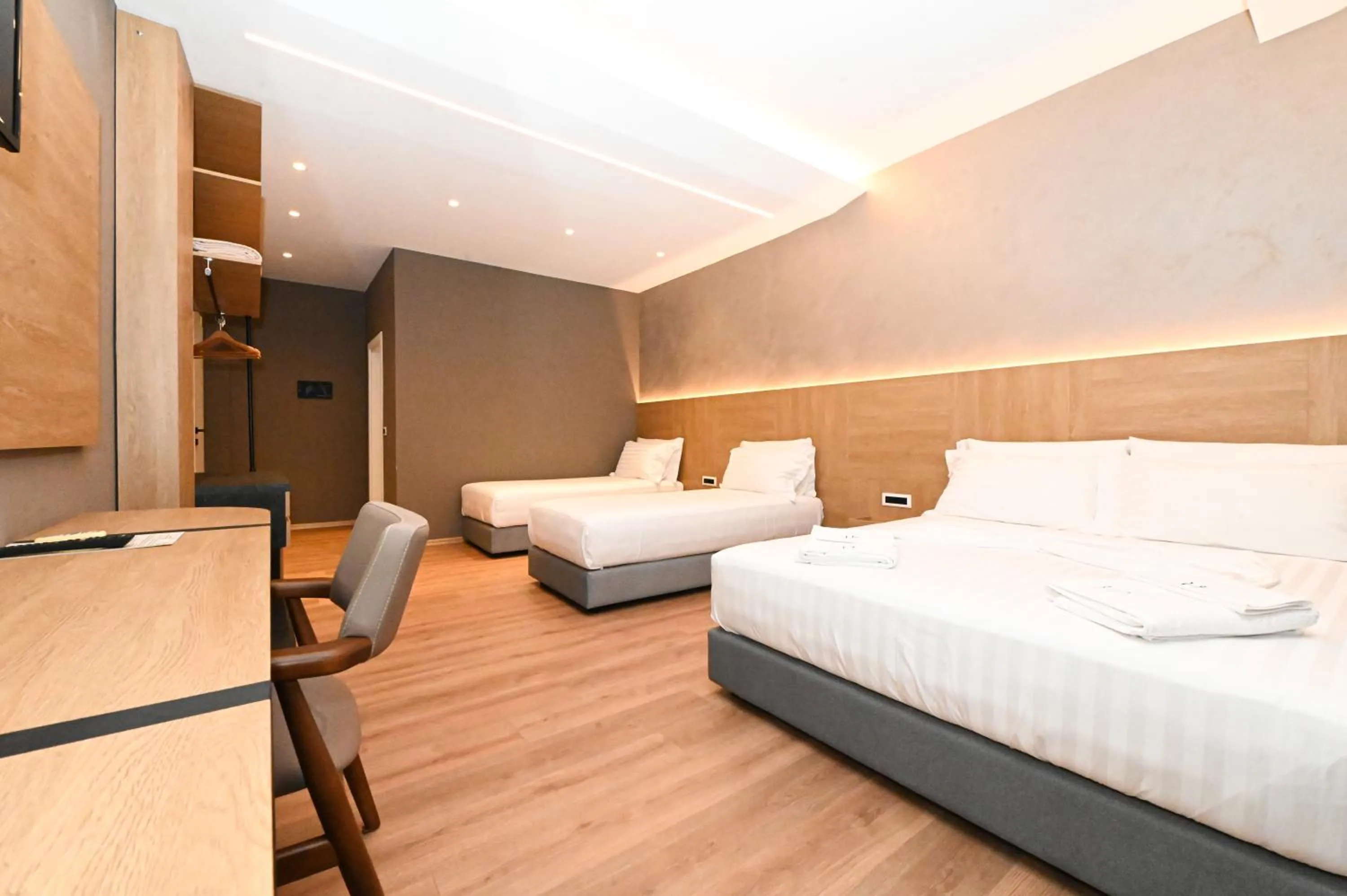 Bed in Hotel Panorama