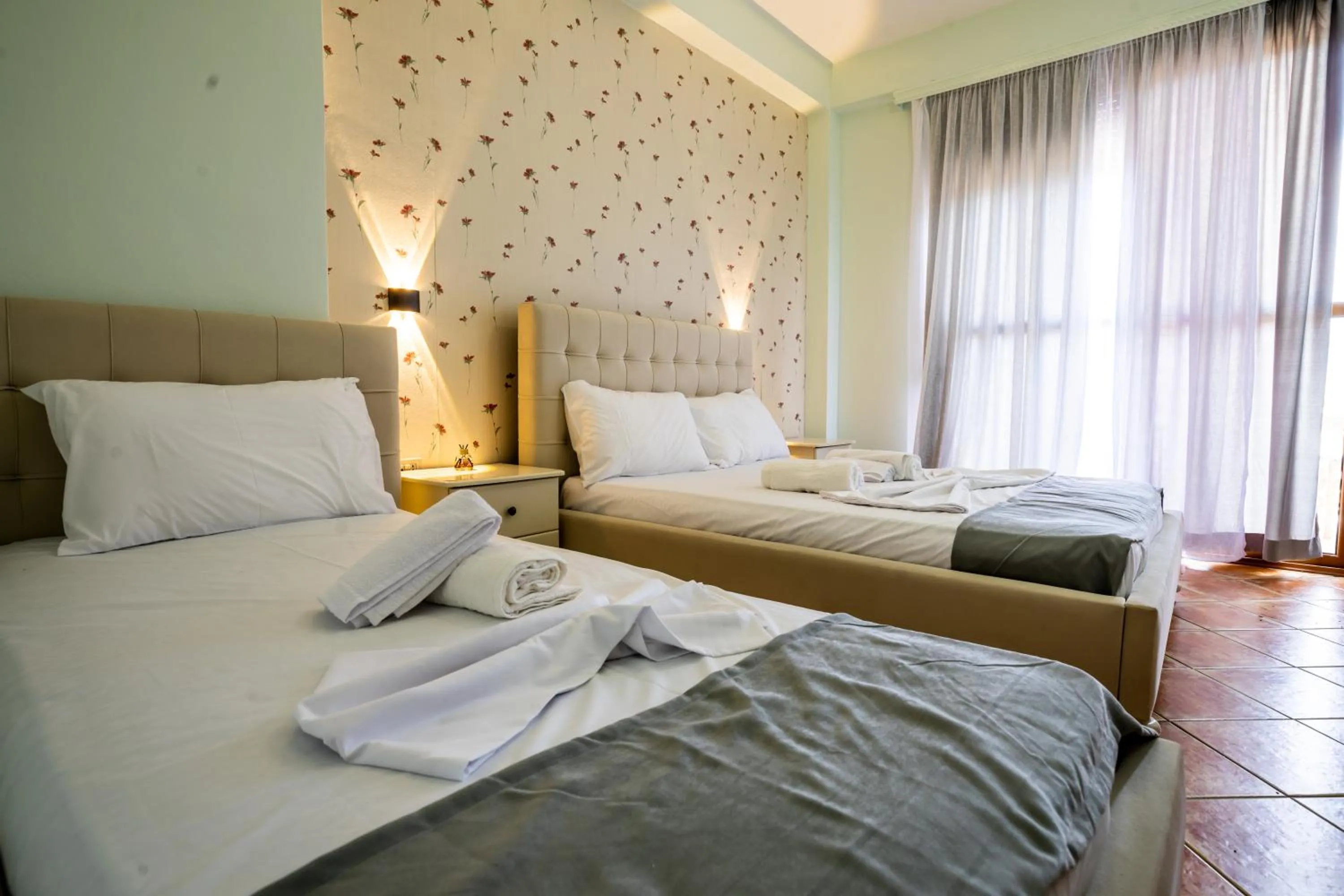 Bedroom, Bed in Hotel Panorama