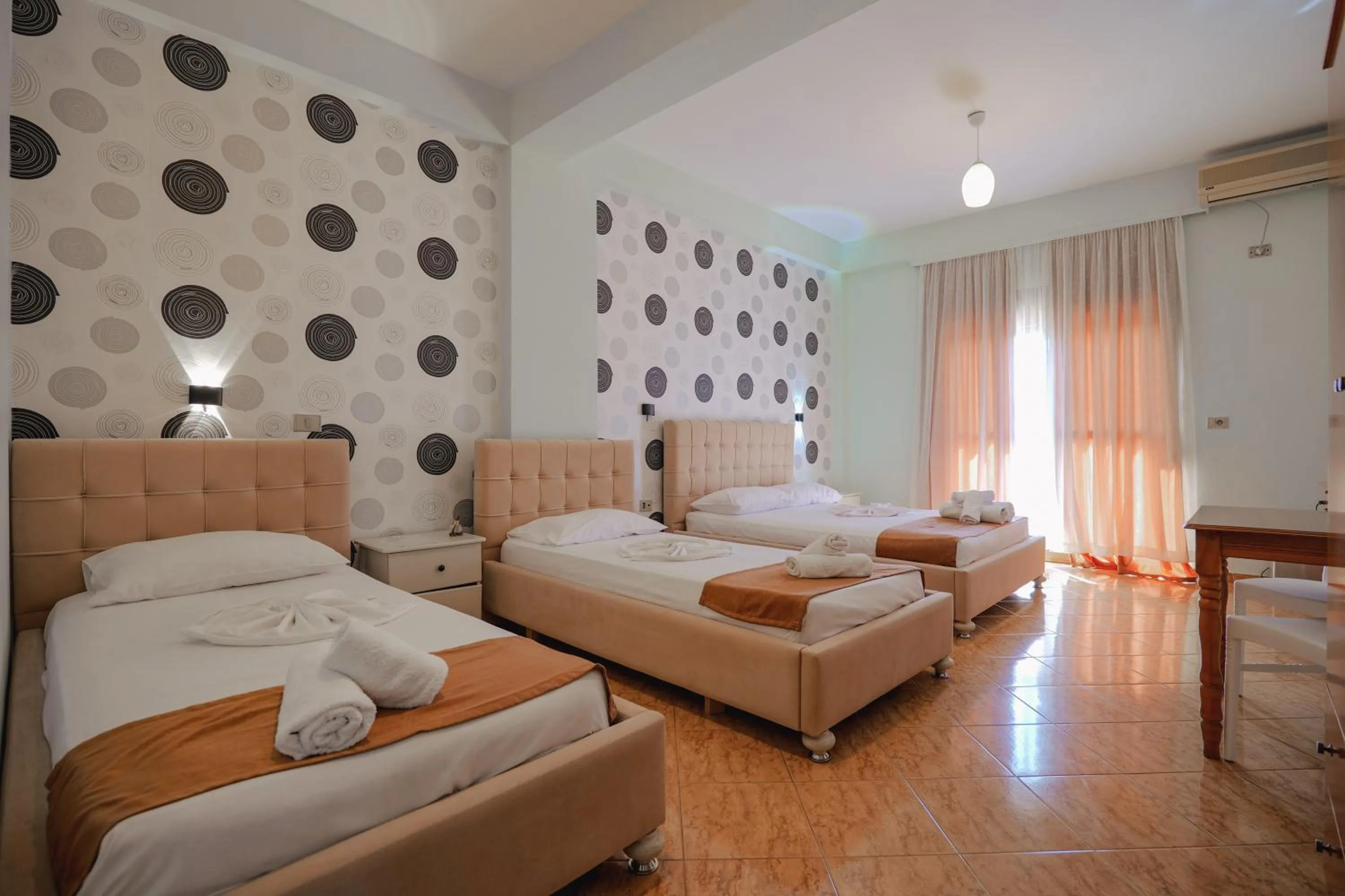 Bedroom, Bed in Hotel Panorama