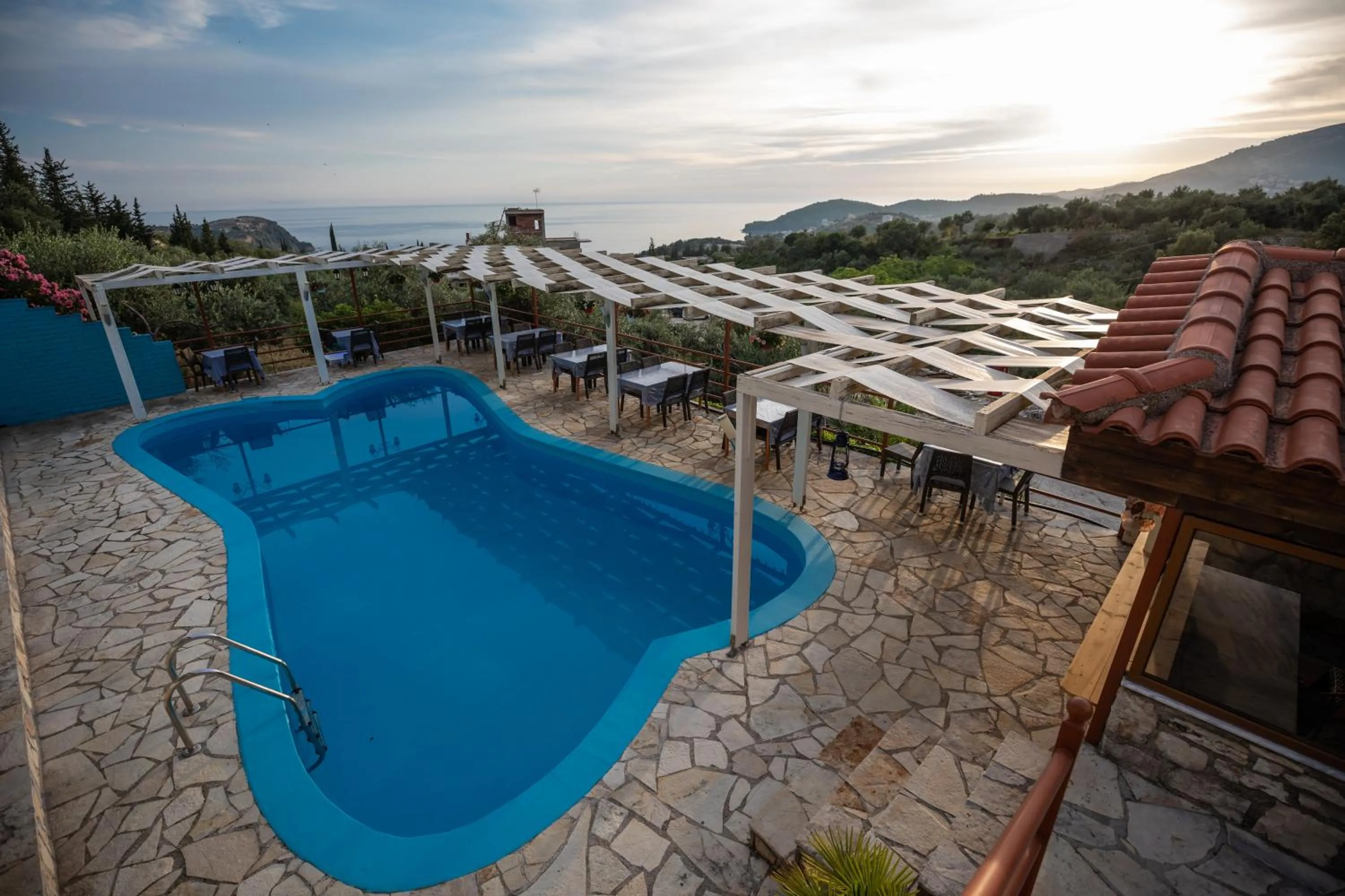 Swimming pool in Hotel Panorama