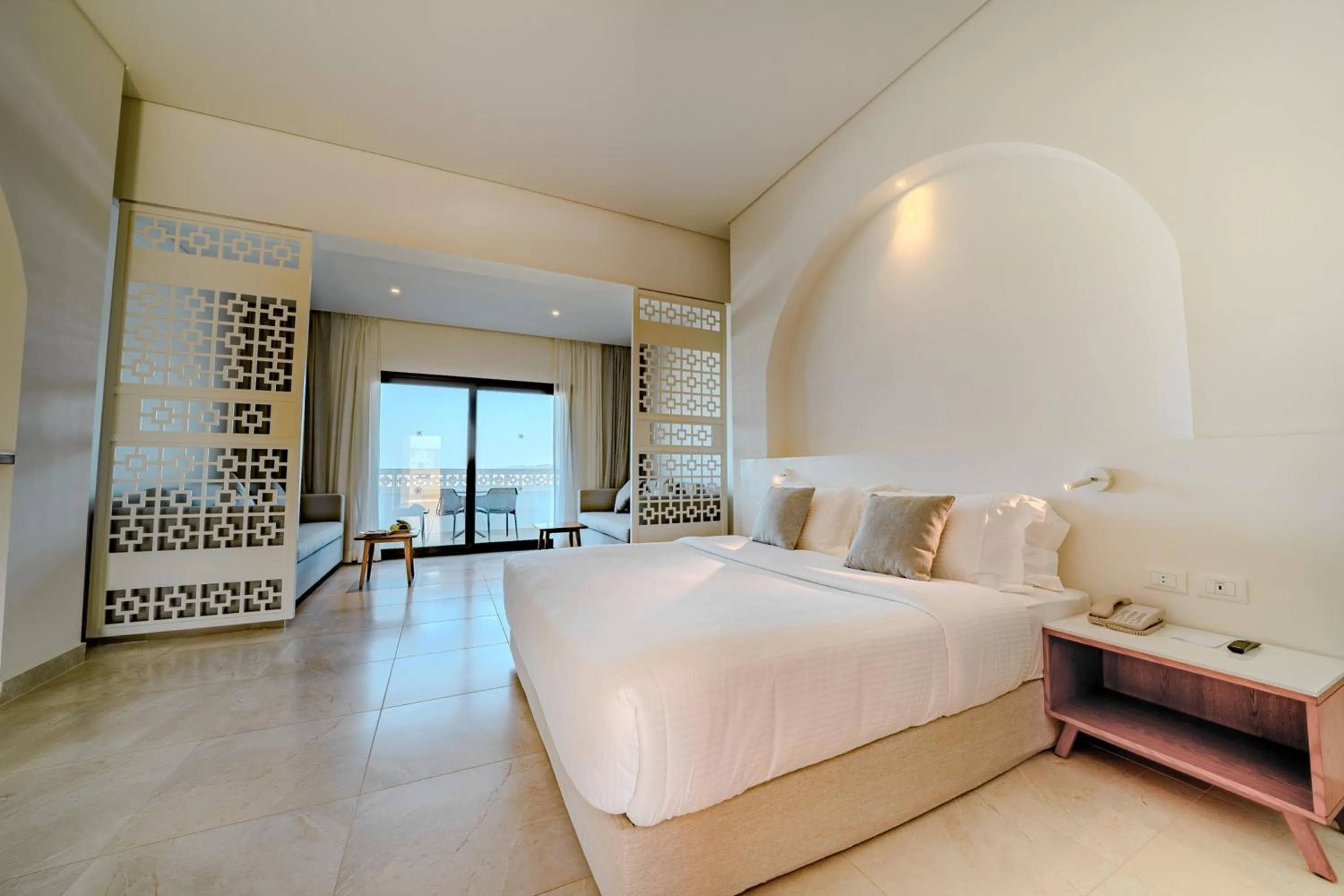 Bed in Sentido Reef Oasis Suakin Resort