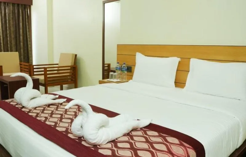 Bedroom, Bed in Urban Suites