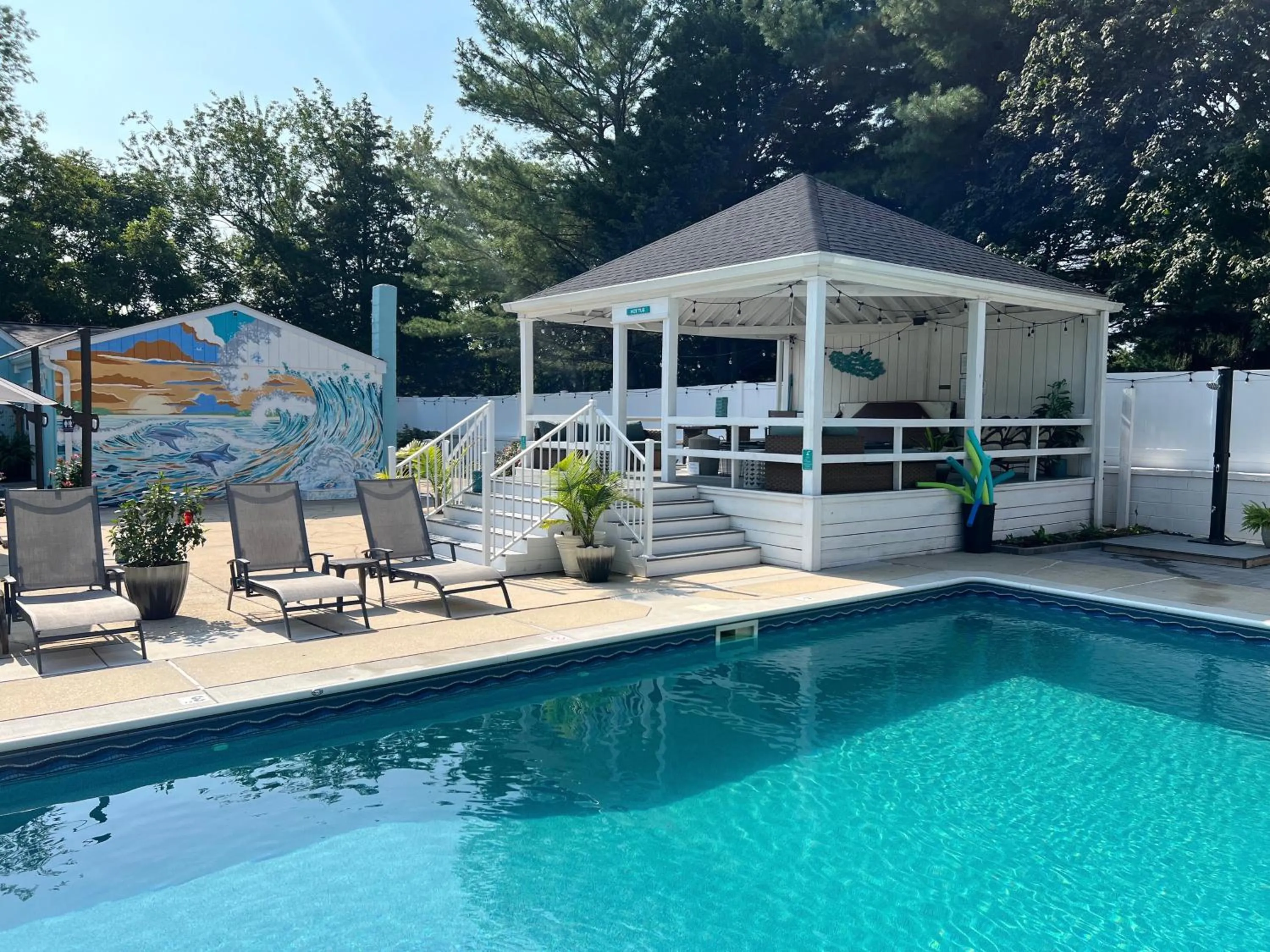 Swimming pool in Mar Bella Boutique Hotel & Spa