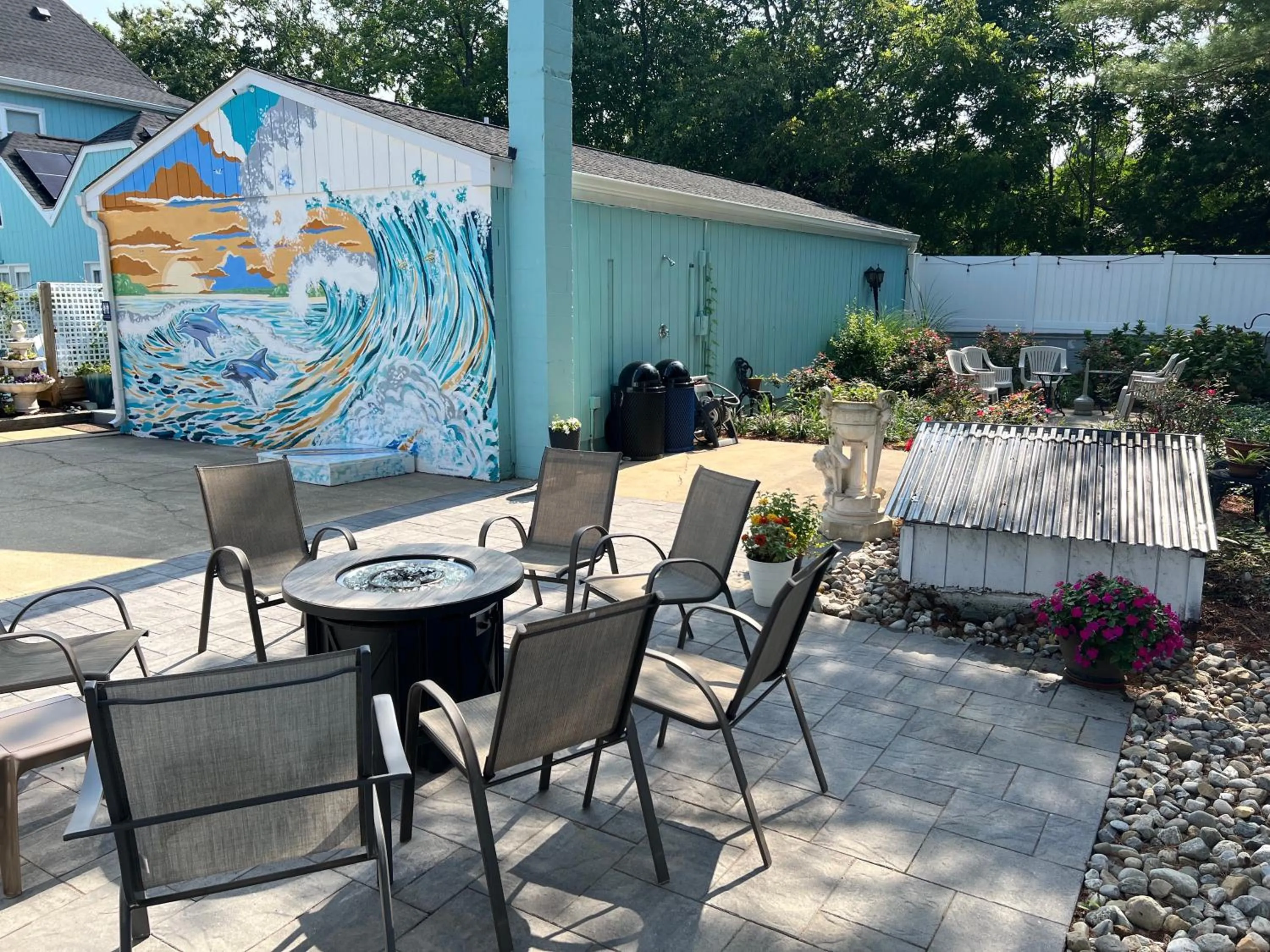 Inner courtyard view in Mar Bella Boutique Hotel & Spa