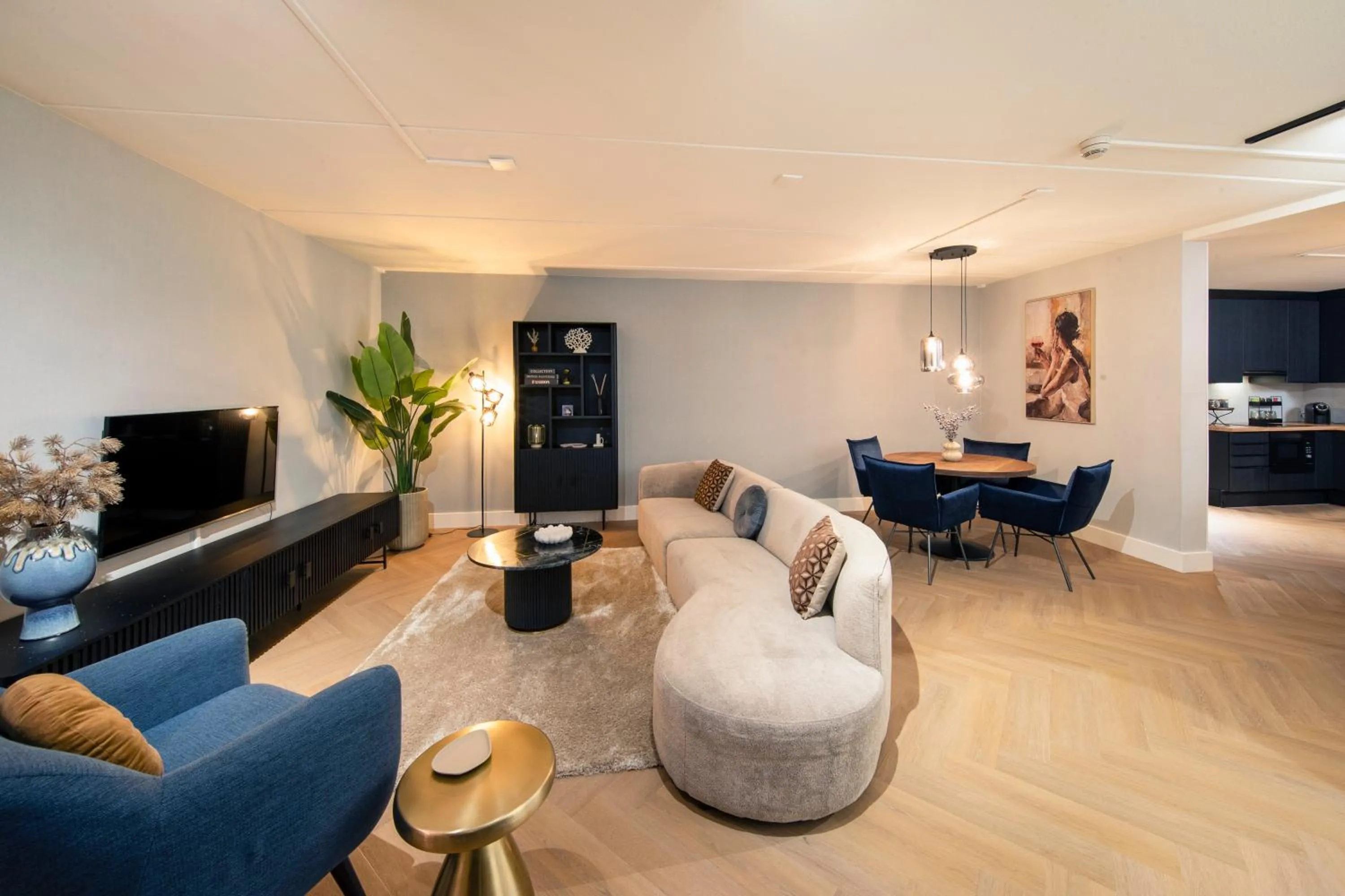 Living room in Bilderberg Résidence Groot Heideborgh