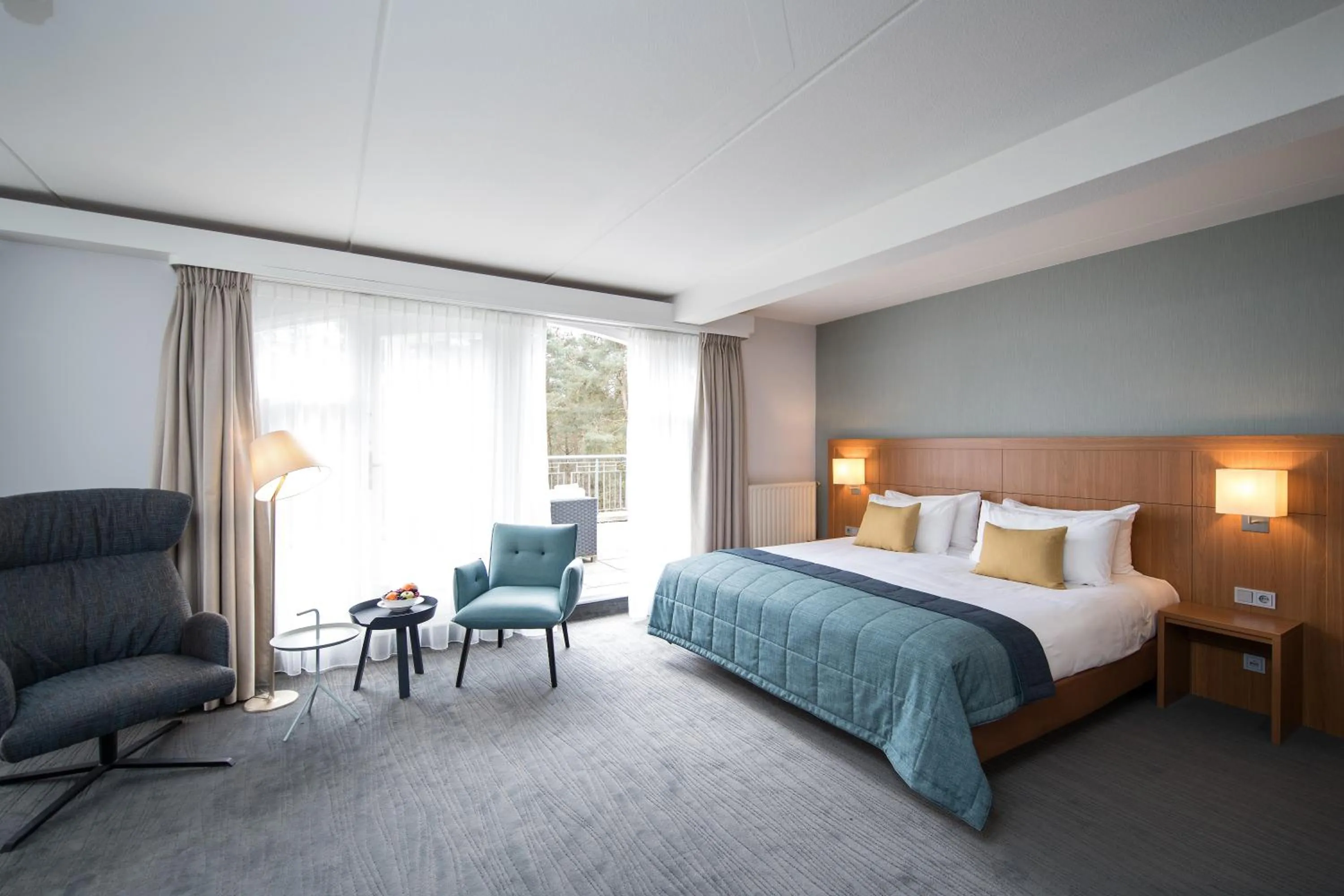 Bedroom, Bed in Bilderberg Résidence Groot Heideborgh