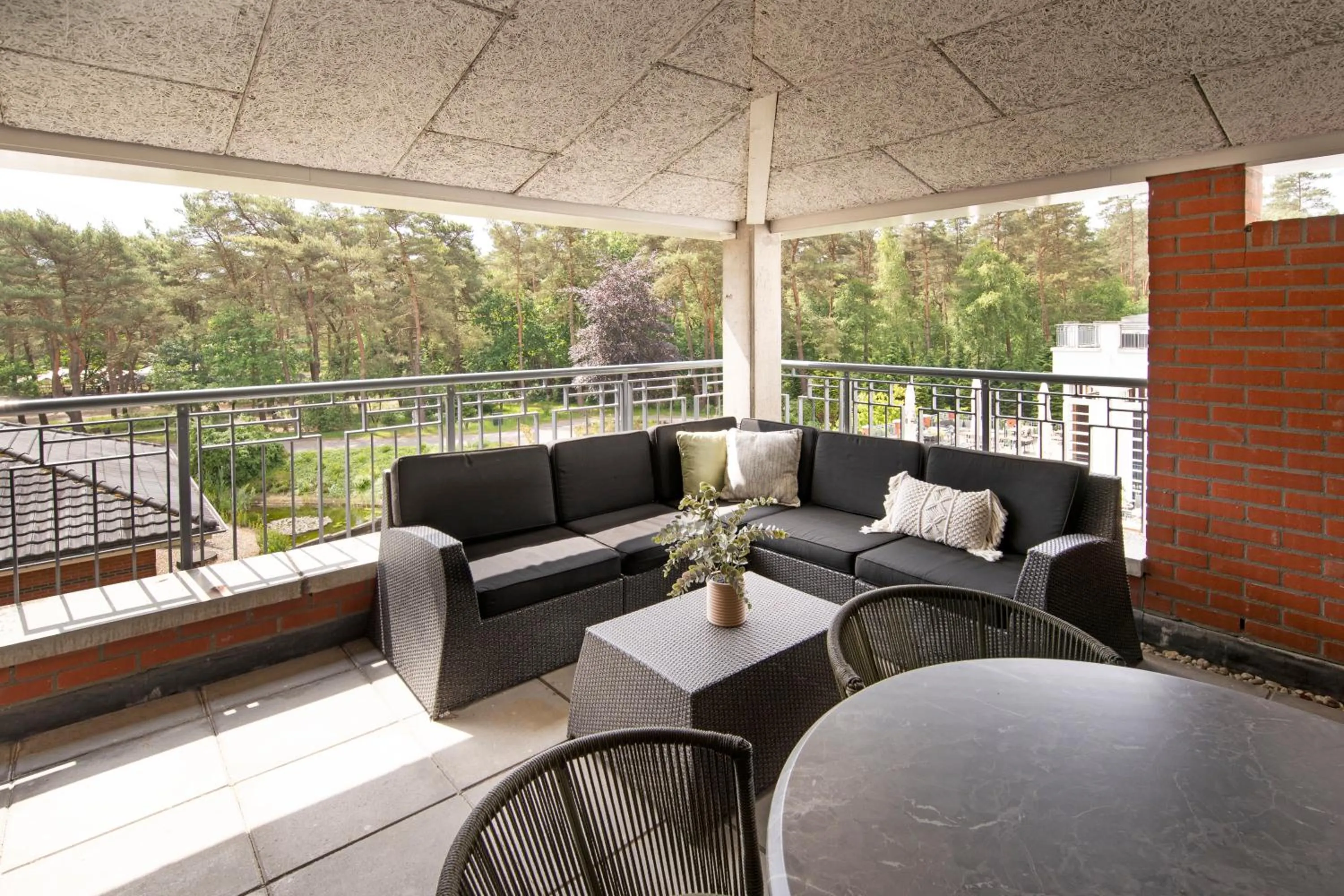 Balcony/Terrace in Bilderberg Résidence Groot Heideborgh