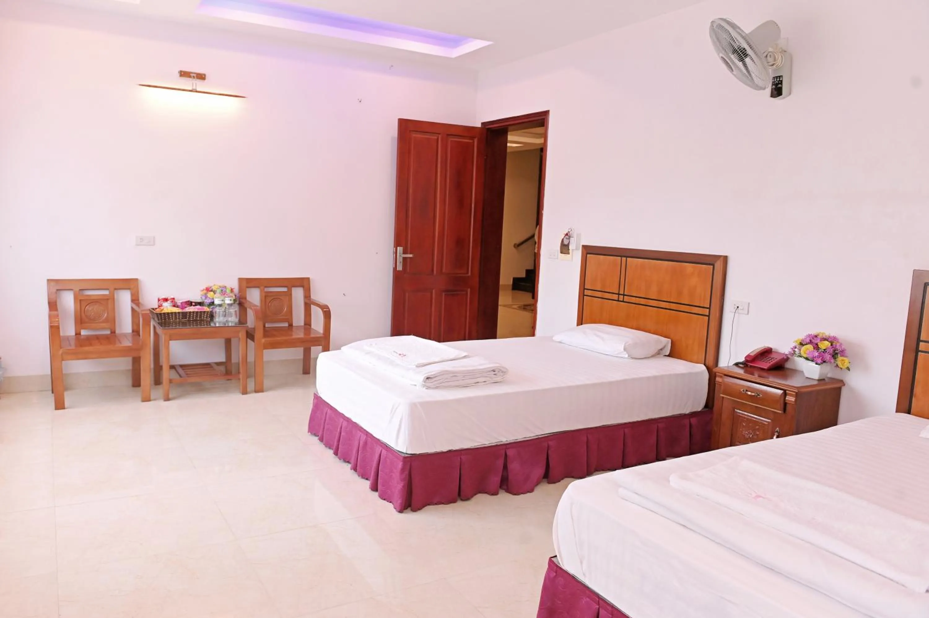 Bed in Khách sạn Hoàng Hà River Town