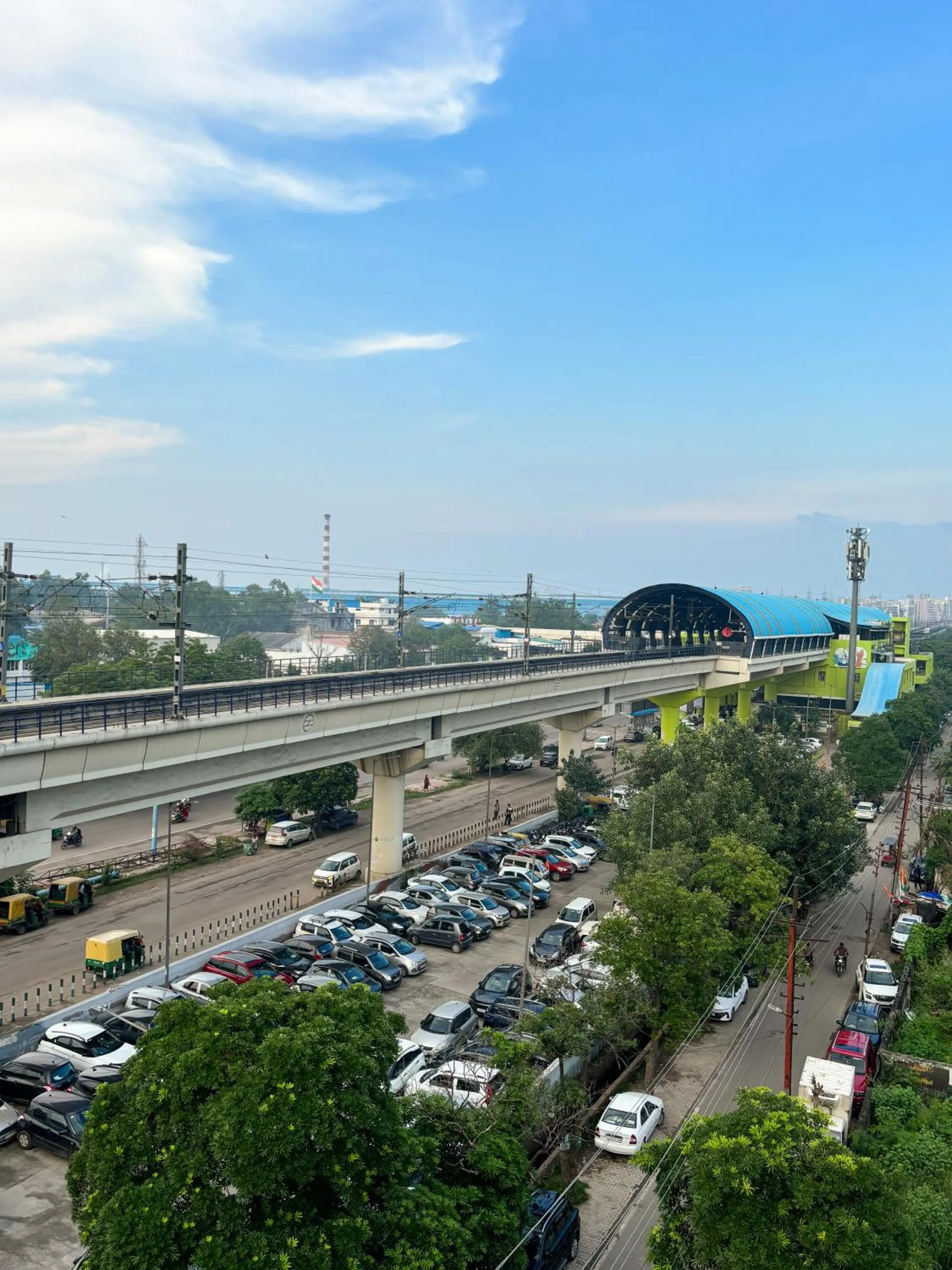 Bird's eye view in Qotel Comfort AT Residency Kaushambi Anand Vihar