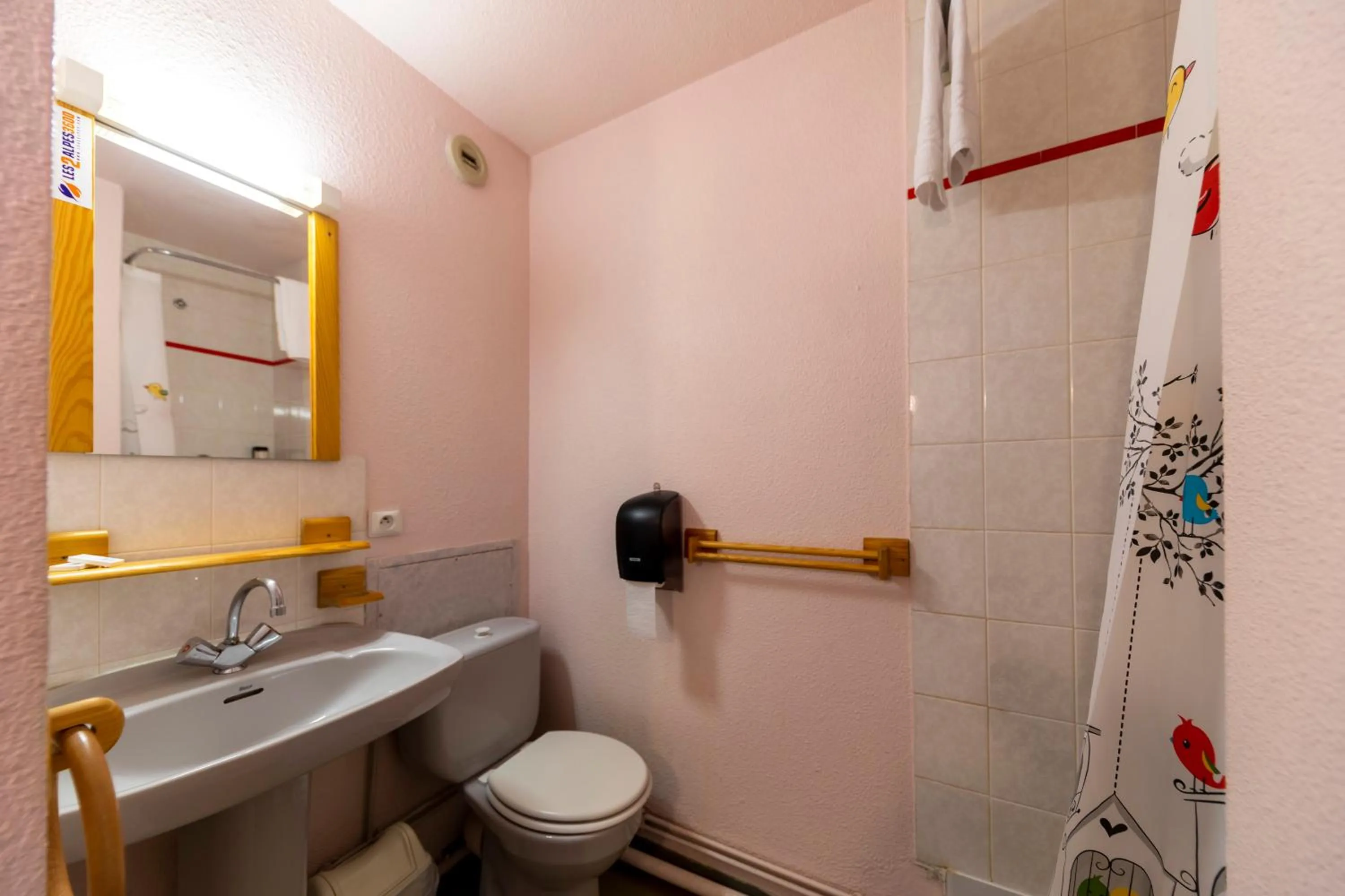 Shower in HOTEL DES NEIGES