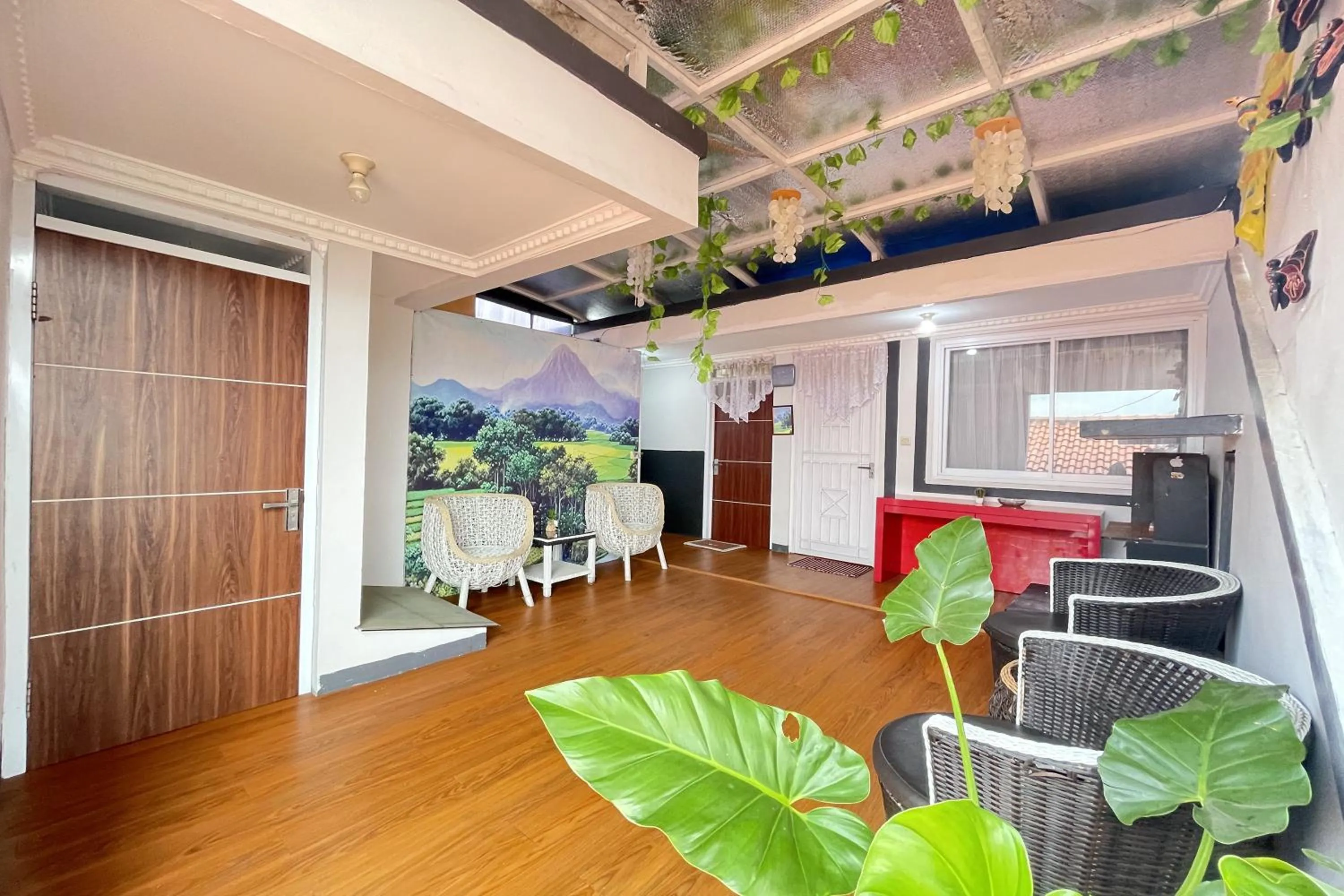 Seating area in Garden Lounge Villa