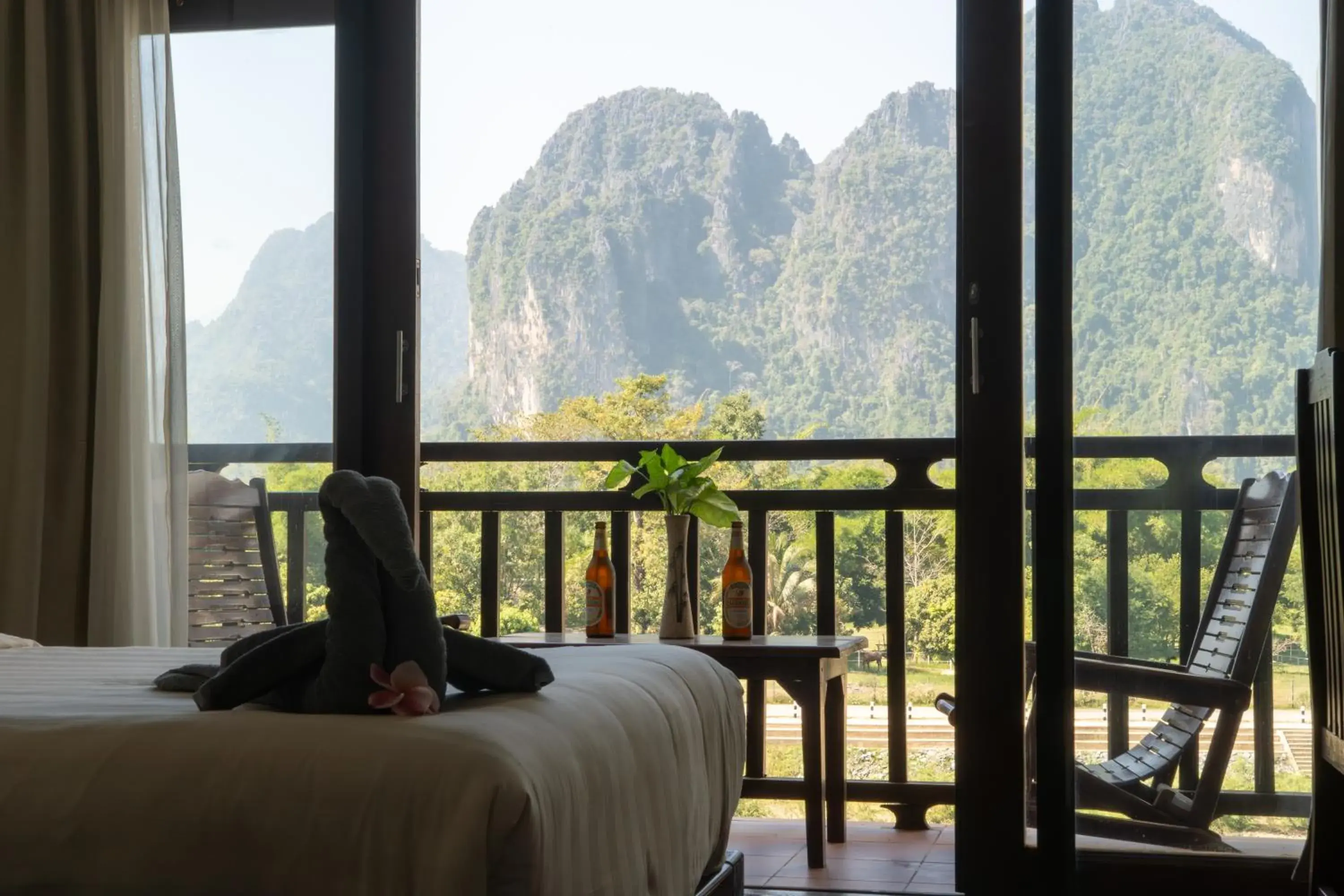 Deluxe Queen Room with Two Queen Beds in Silver Naga Hotel Deluxe Queen Room with Two Queen Beds in Silver Naga Hotel