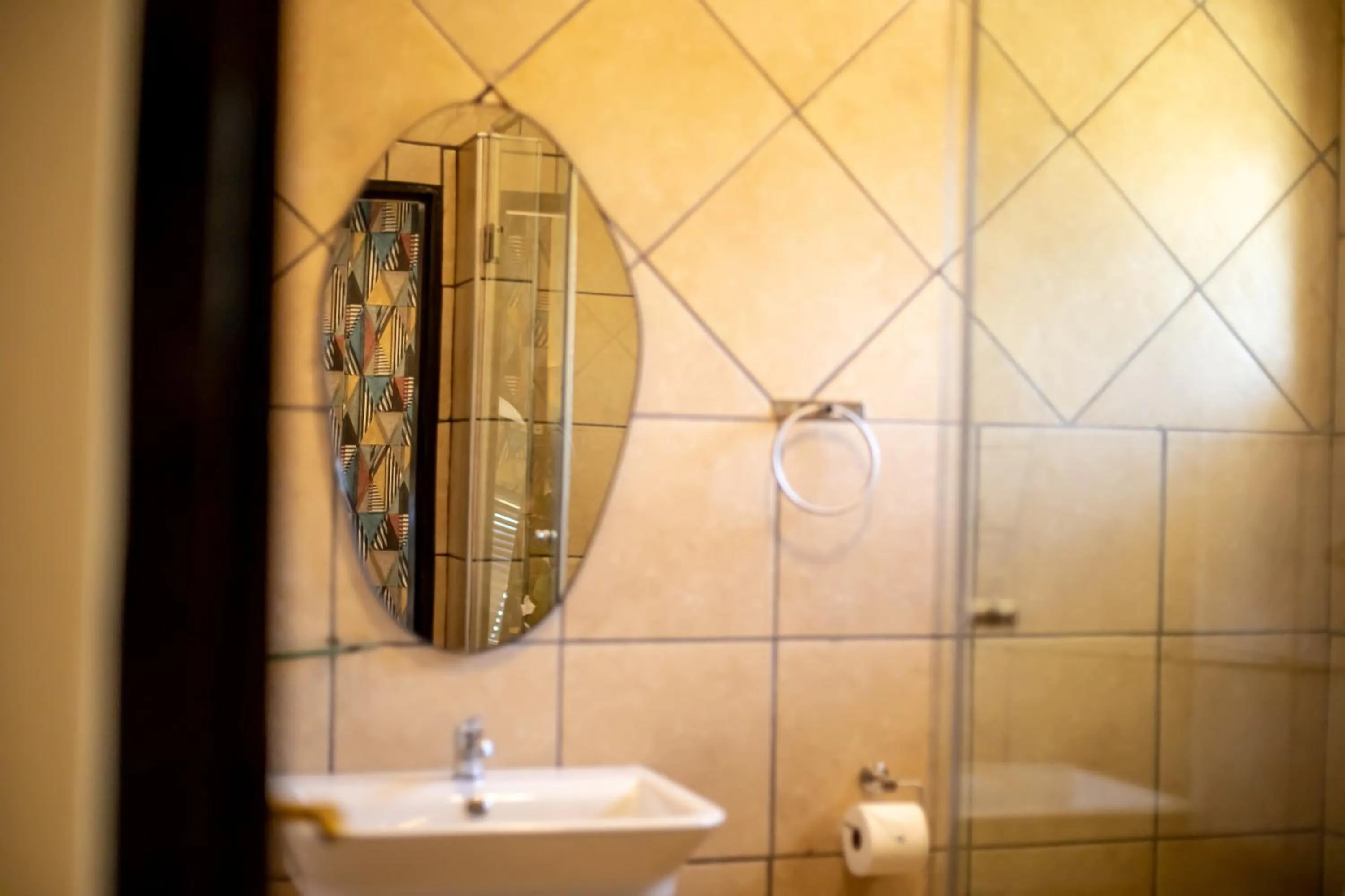 Shower in Shekinah Lion & Game Lodge