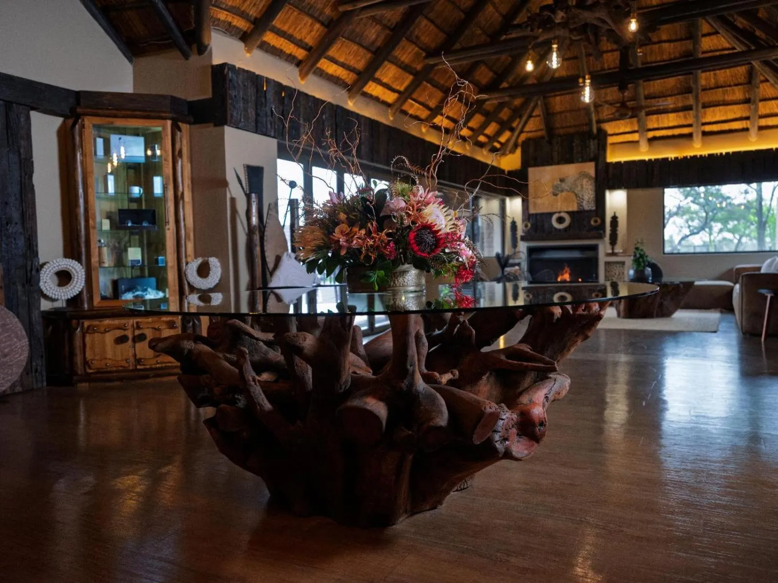 Lobby or reception in Shekinah Lion & Game Lodge