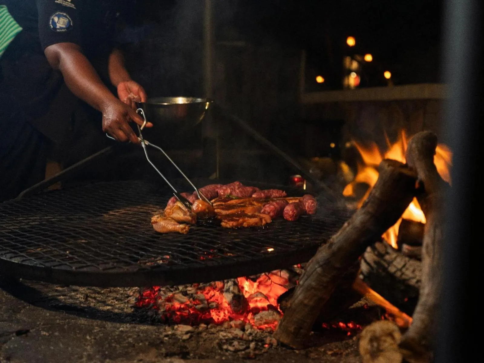 BBQ facilities in Shekinah Lion & Game Lodge