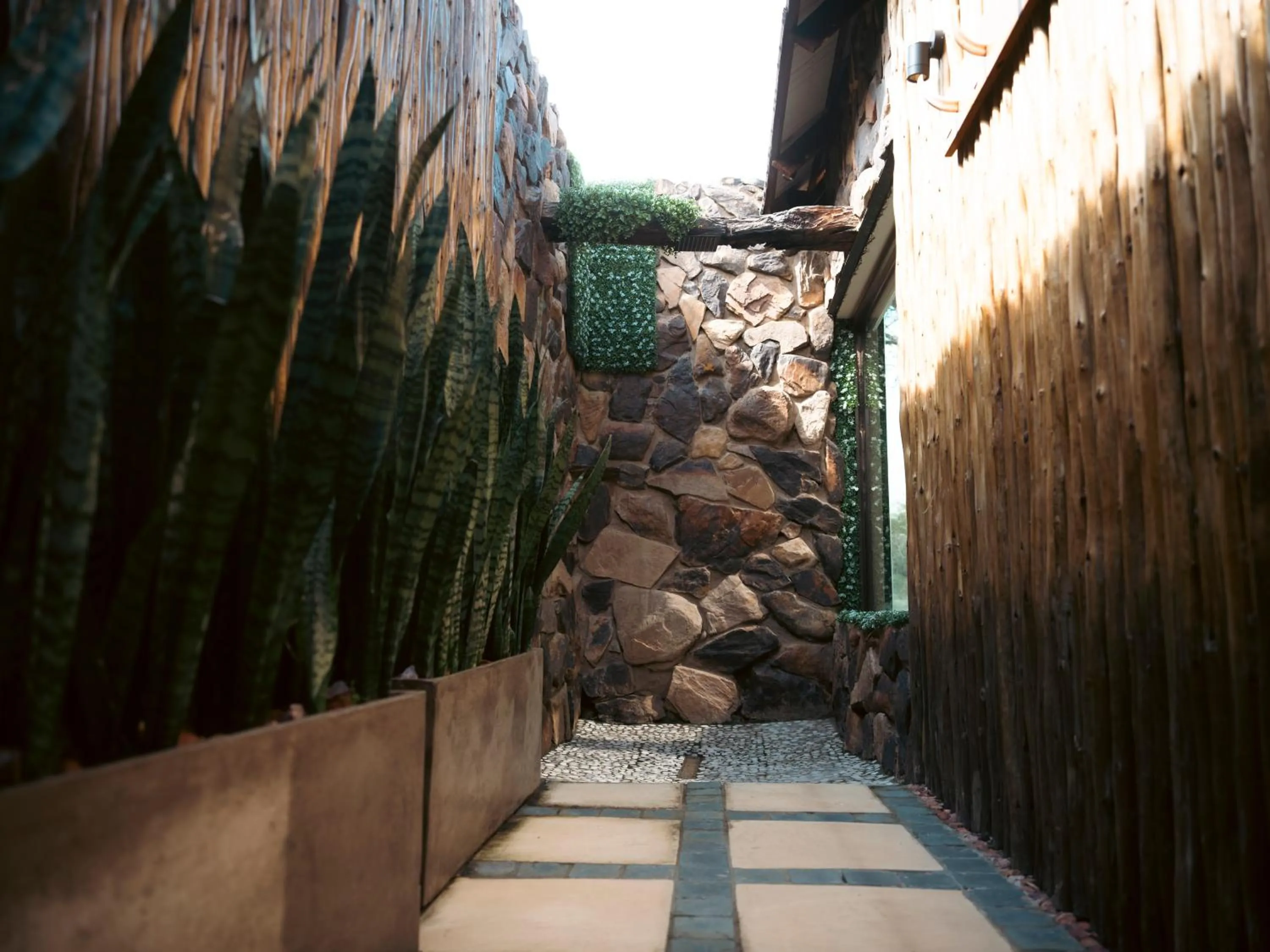 Shower in Shekinah Lion & Game Lodge