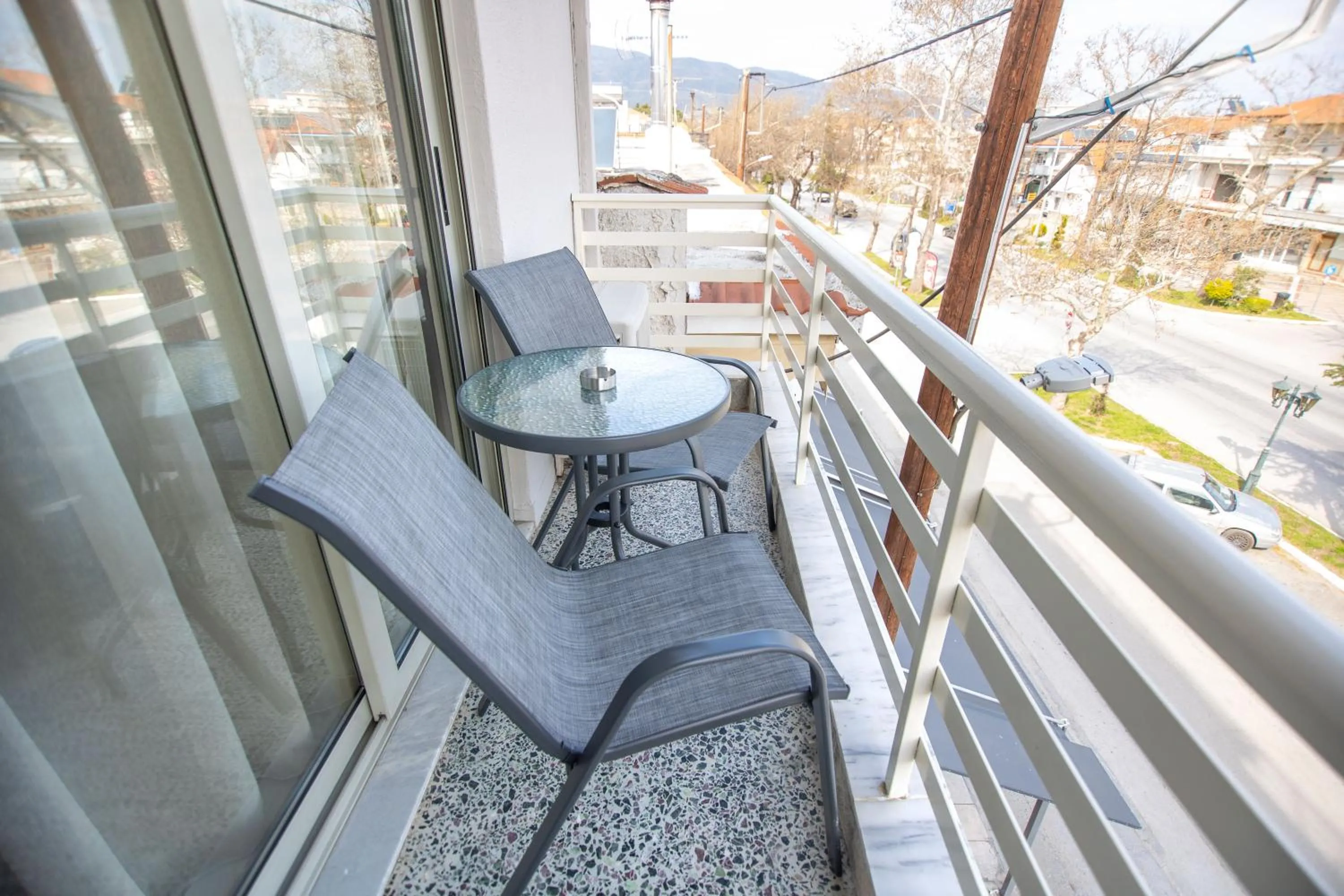 Balcony/Terrace in Hotel Strimoniko