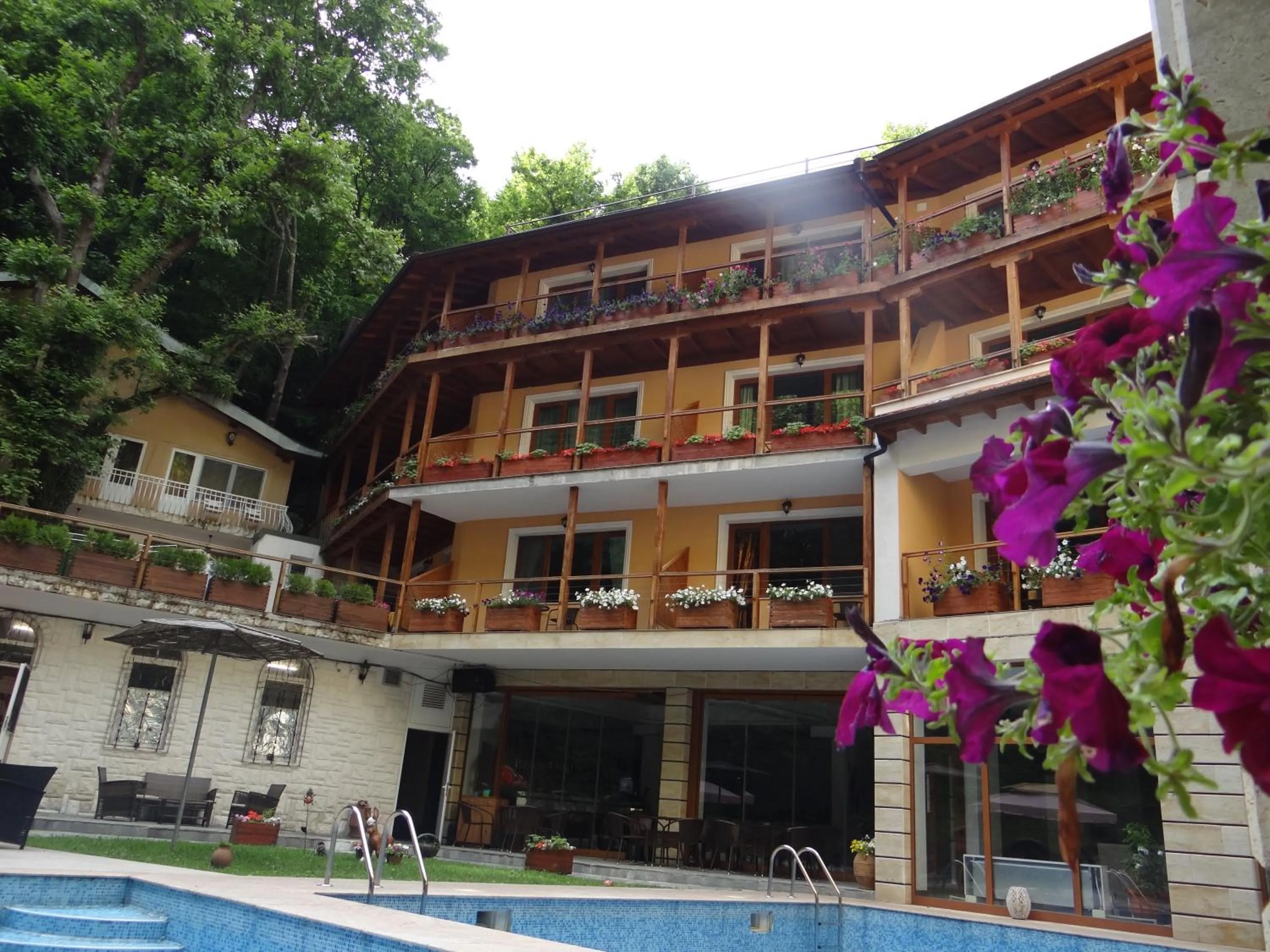 Patio in Hotel Saint Nedelya
