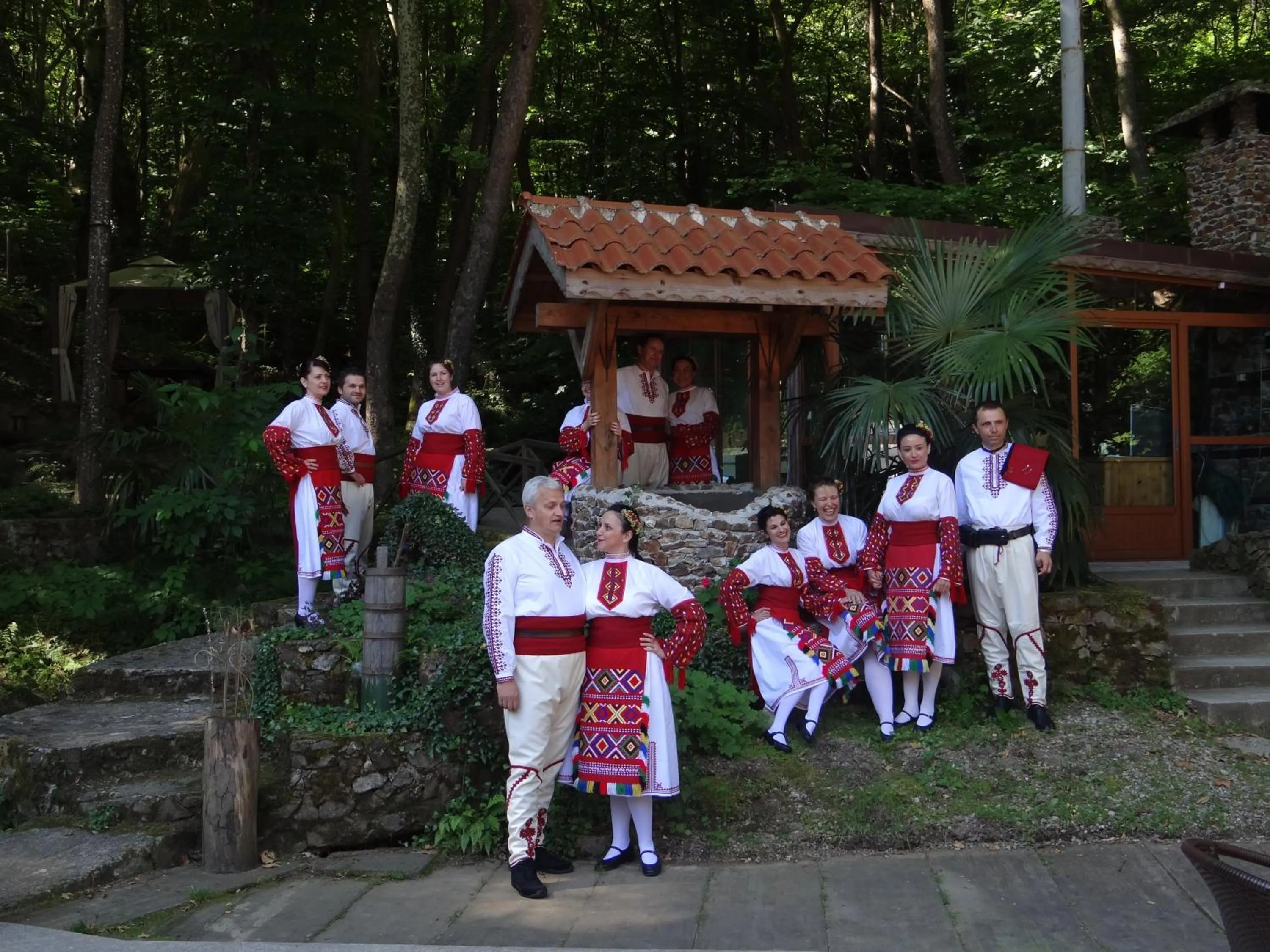 Garden in Hotel Saint Nedelya