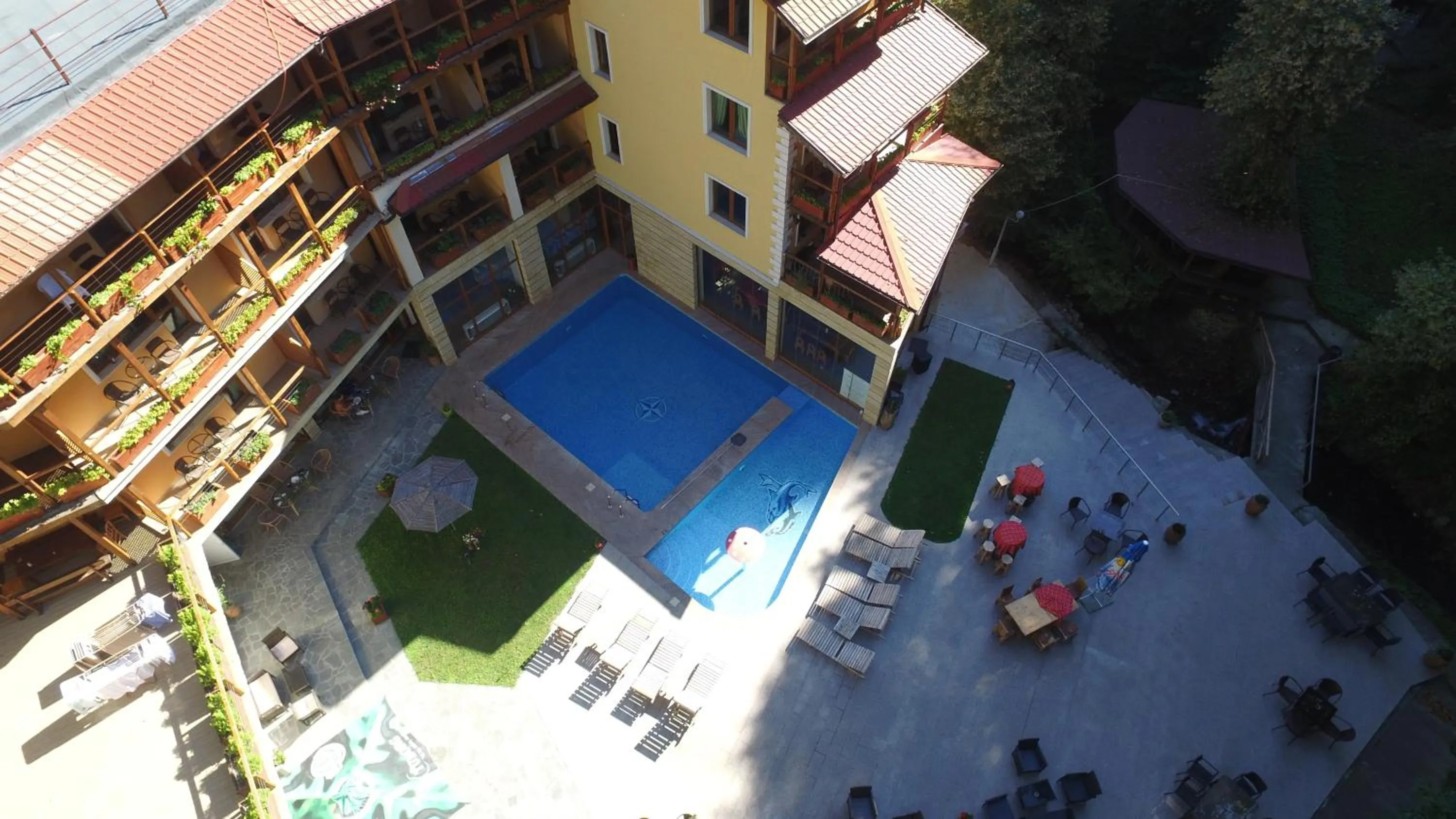 Patio in Hotel Saint Nedelya