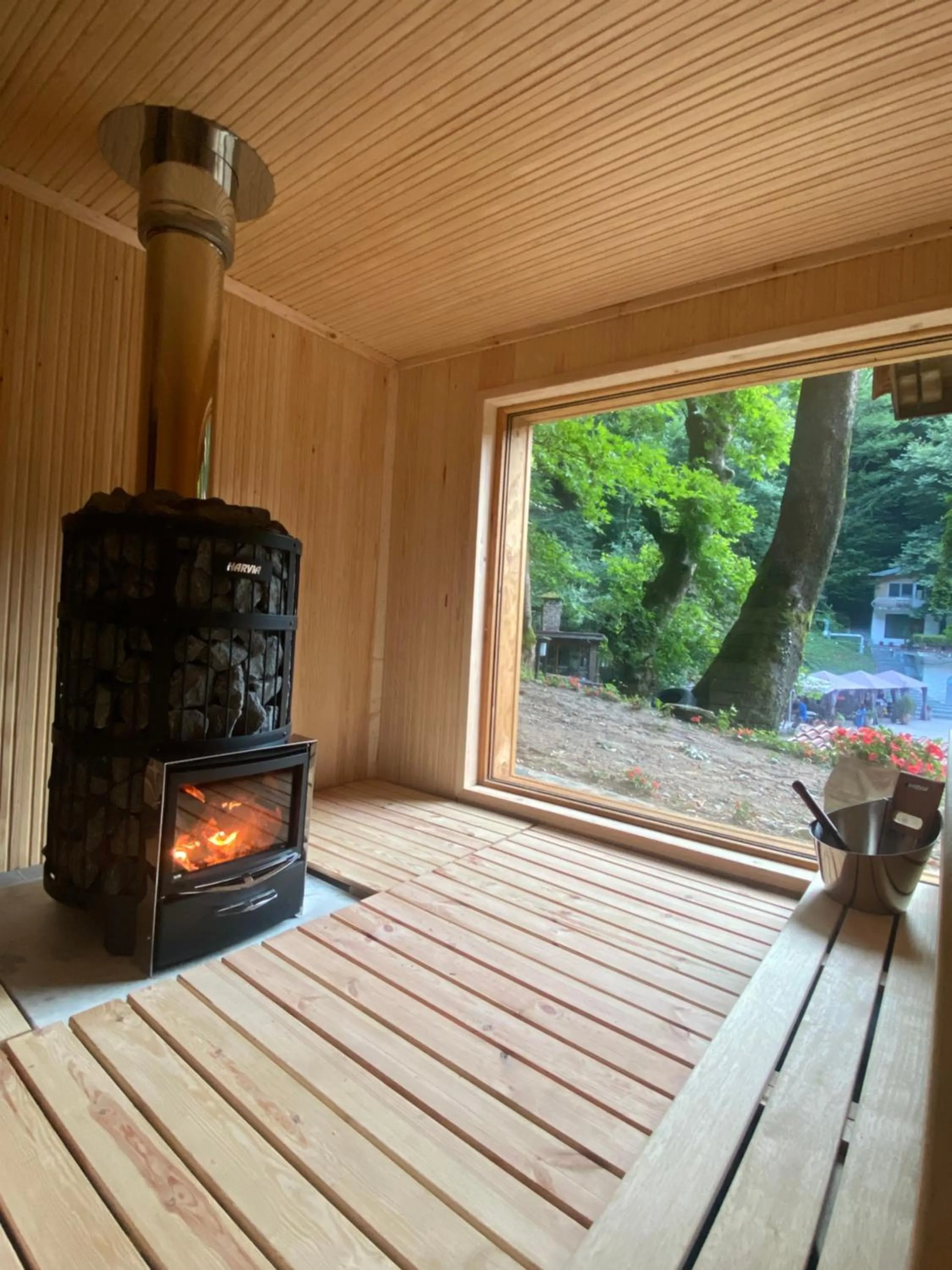 Sauna in Hotel Saint Nedelya