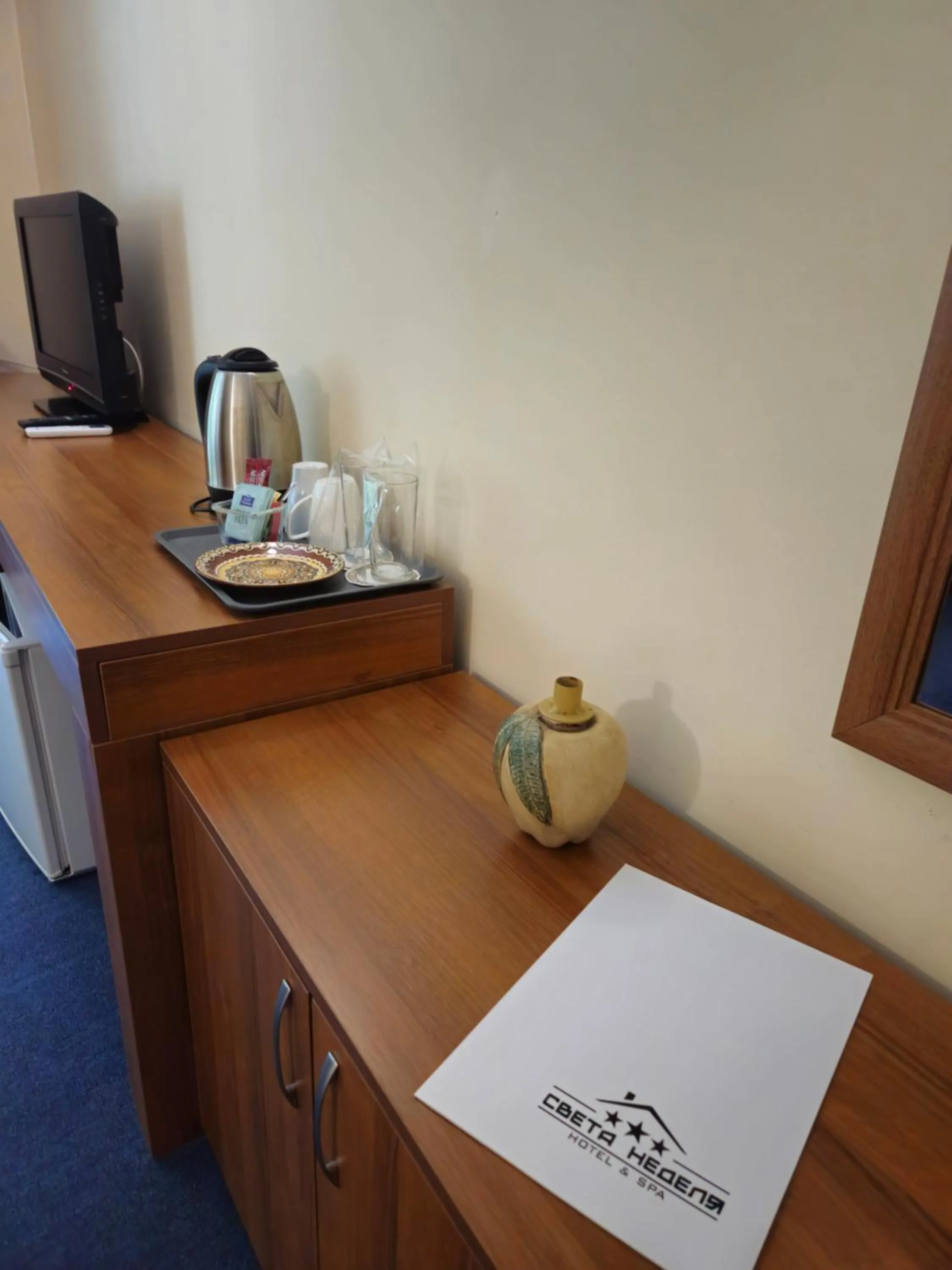 Coffee/tea facilities in Hotel Saint Nedelya