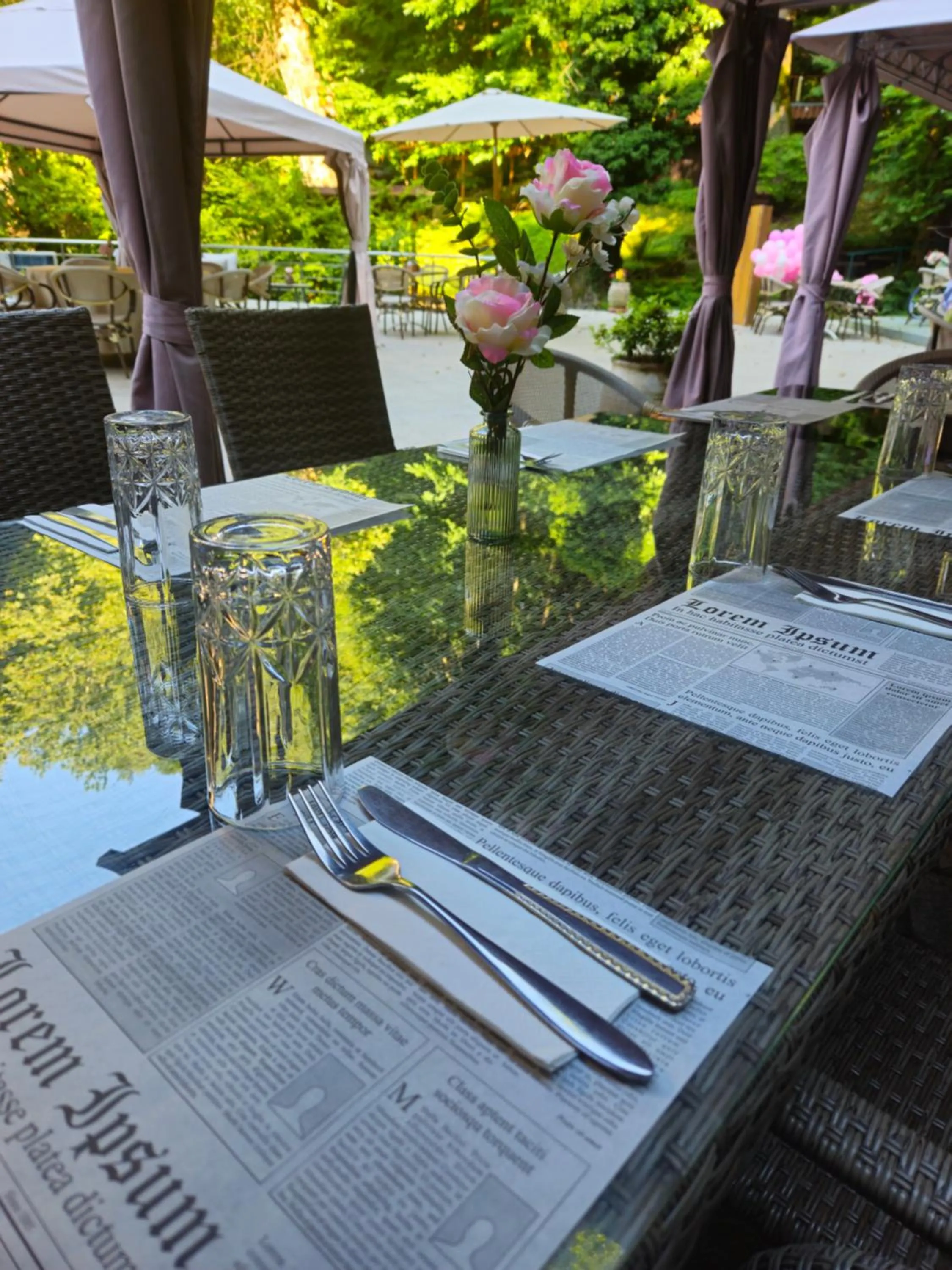 Patio in Hotel Saint Nedelya