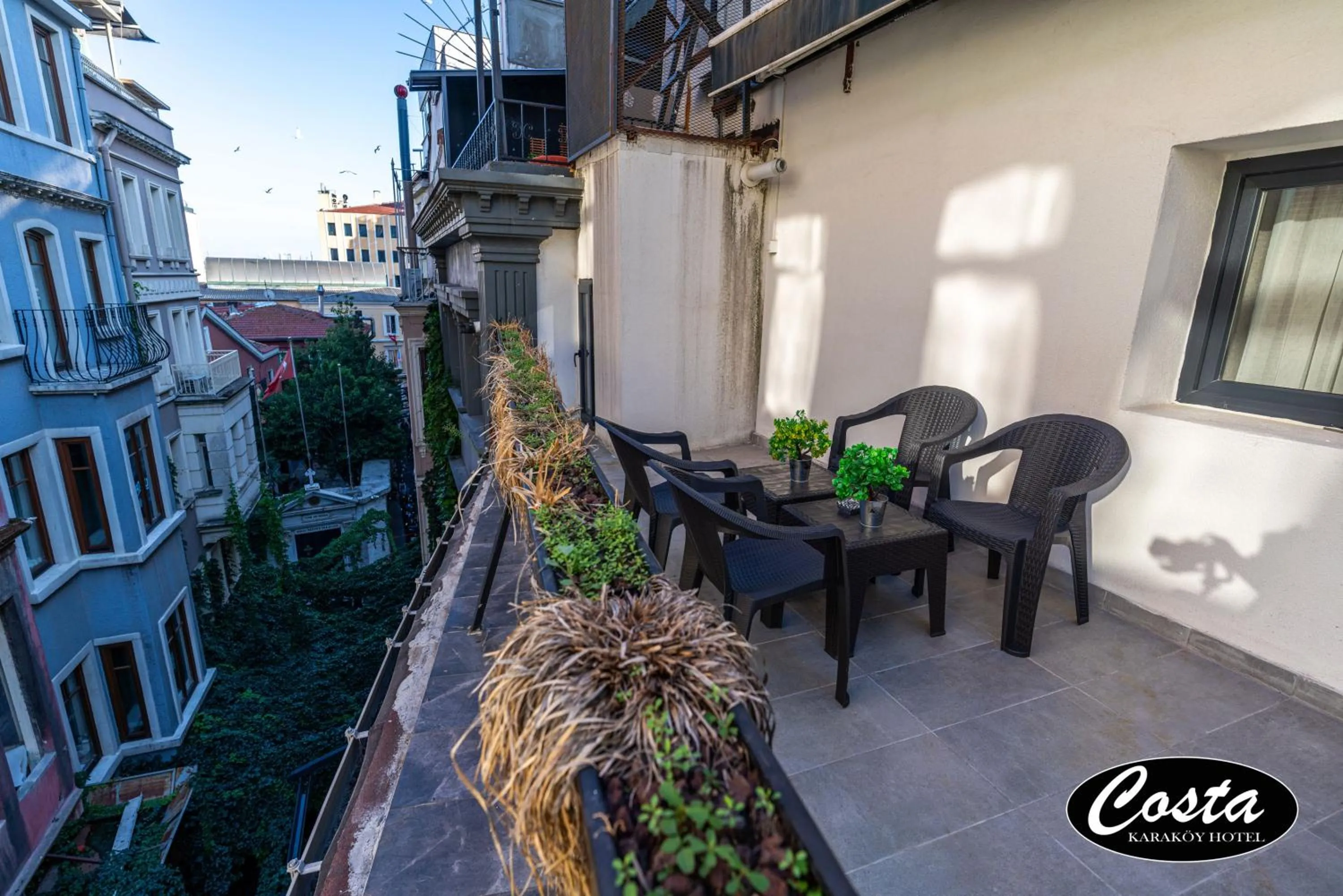 Balcony/Terrace in Costa Karakoy Hotel