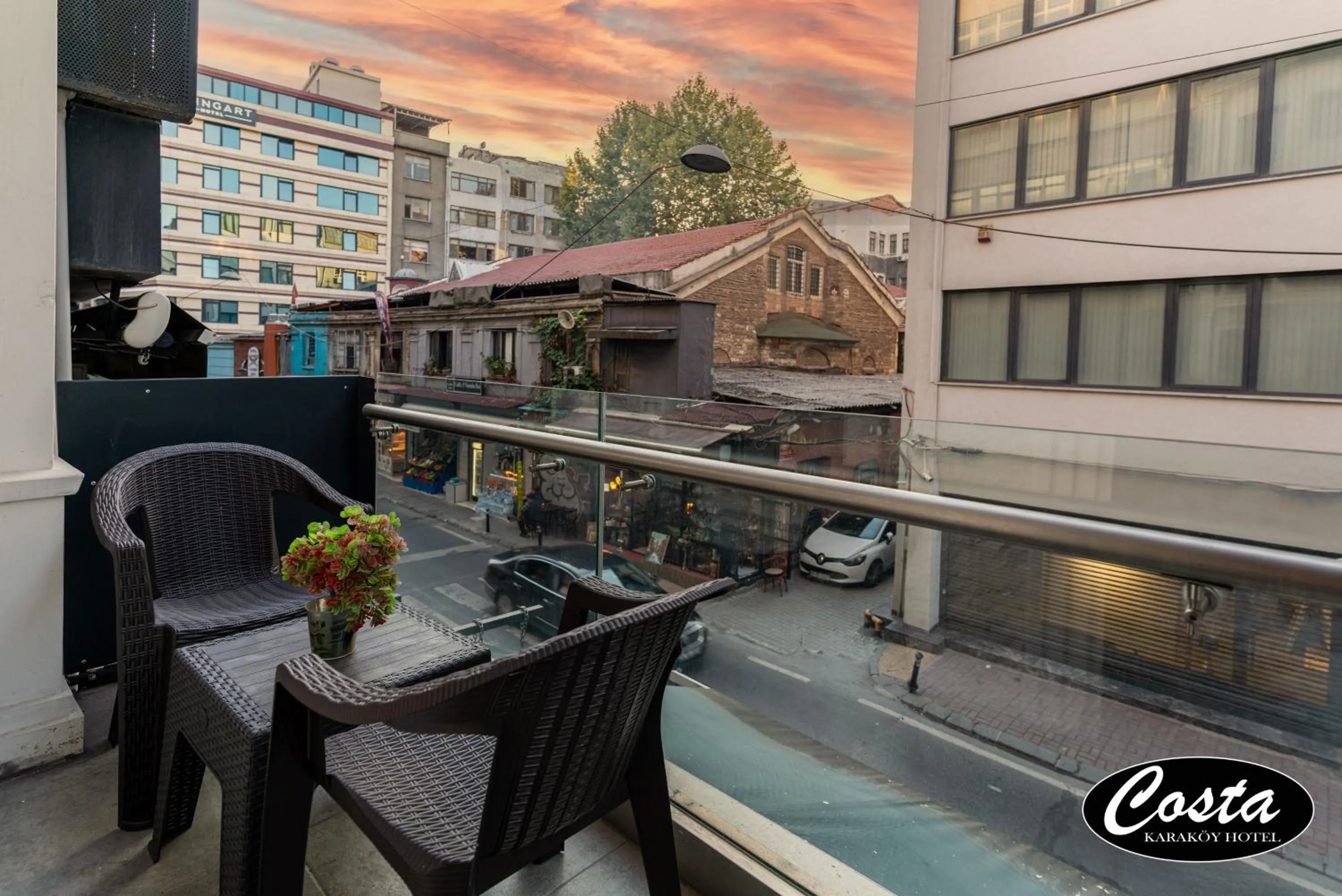 Balcony/Terrace in Costa Karakoy Hotel