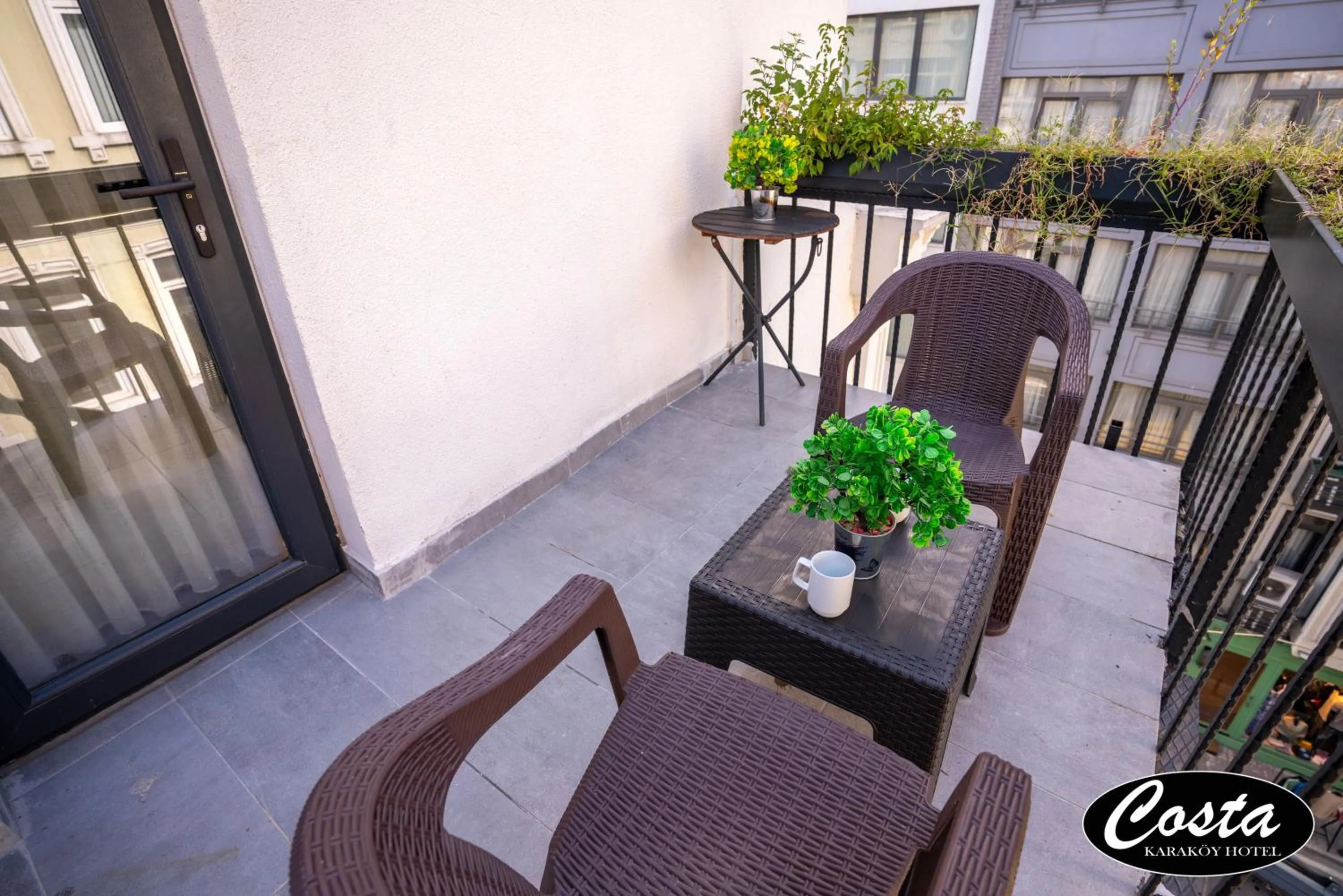 Balcony/Terrace in Costa Karakoy Hotel