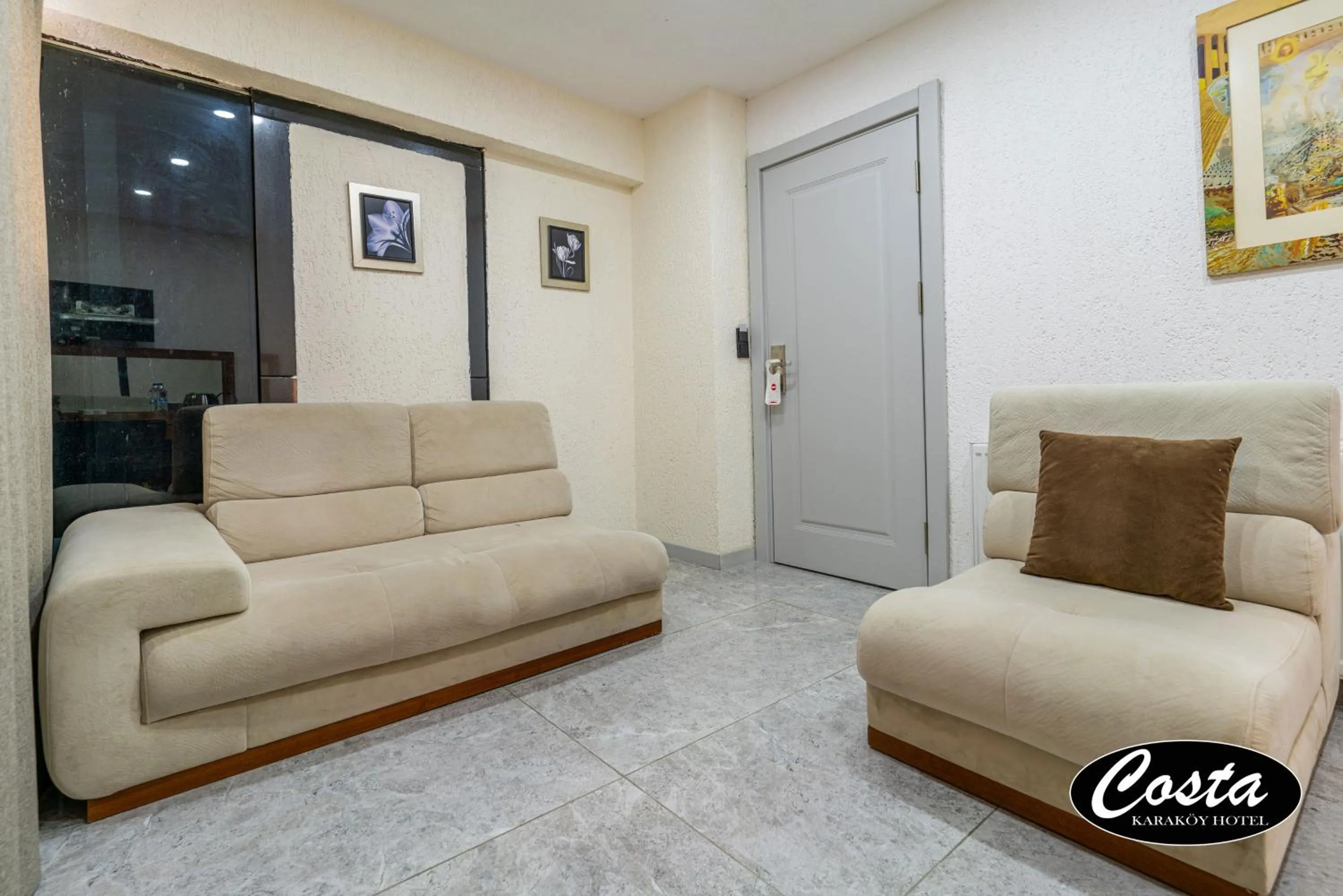 Bed in Costa Karakoy Hotel