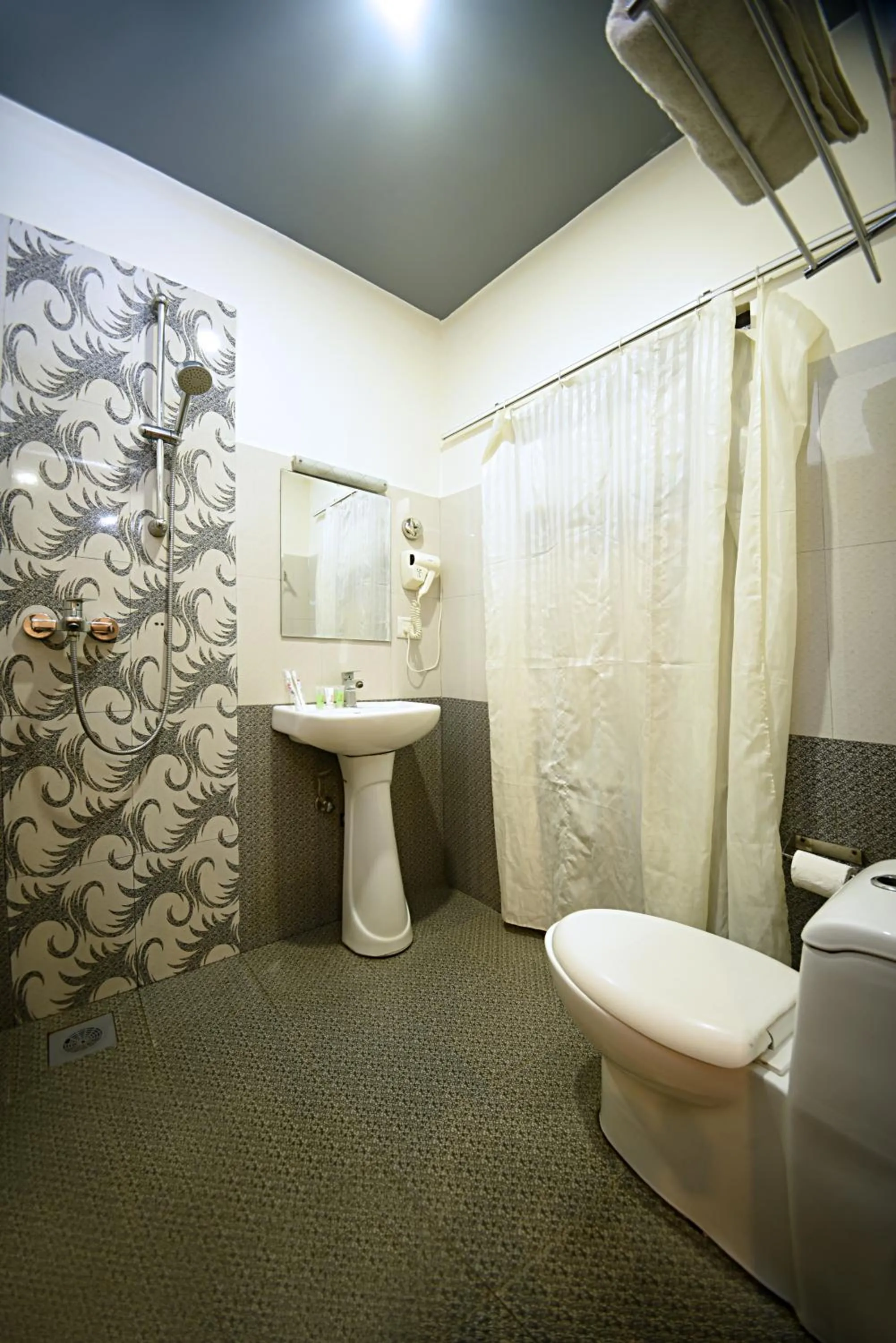 Shower in Hotel Amaryllis