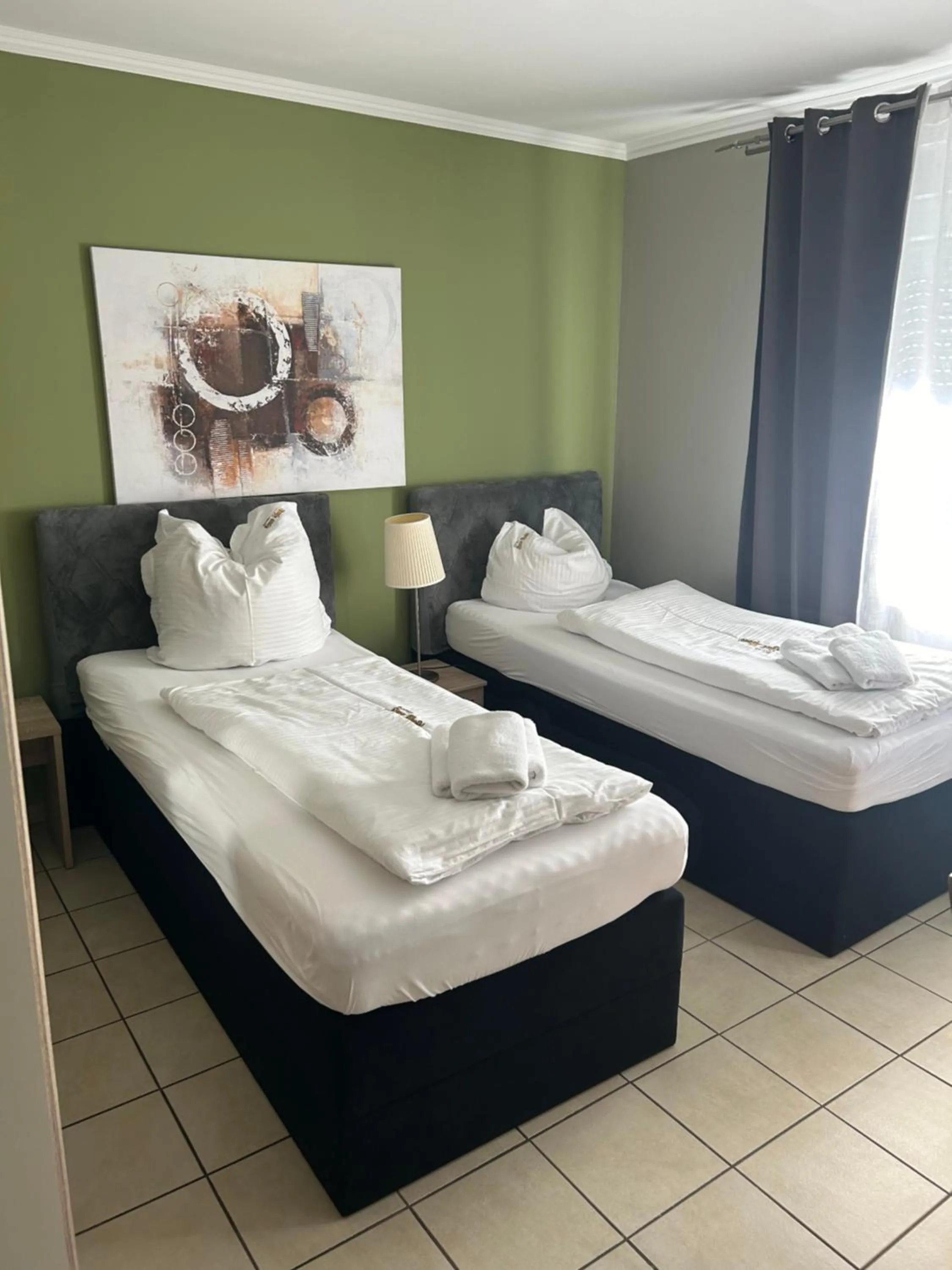 Bedroom, Bed in Gaststätte Pütz