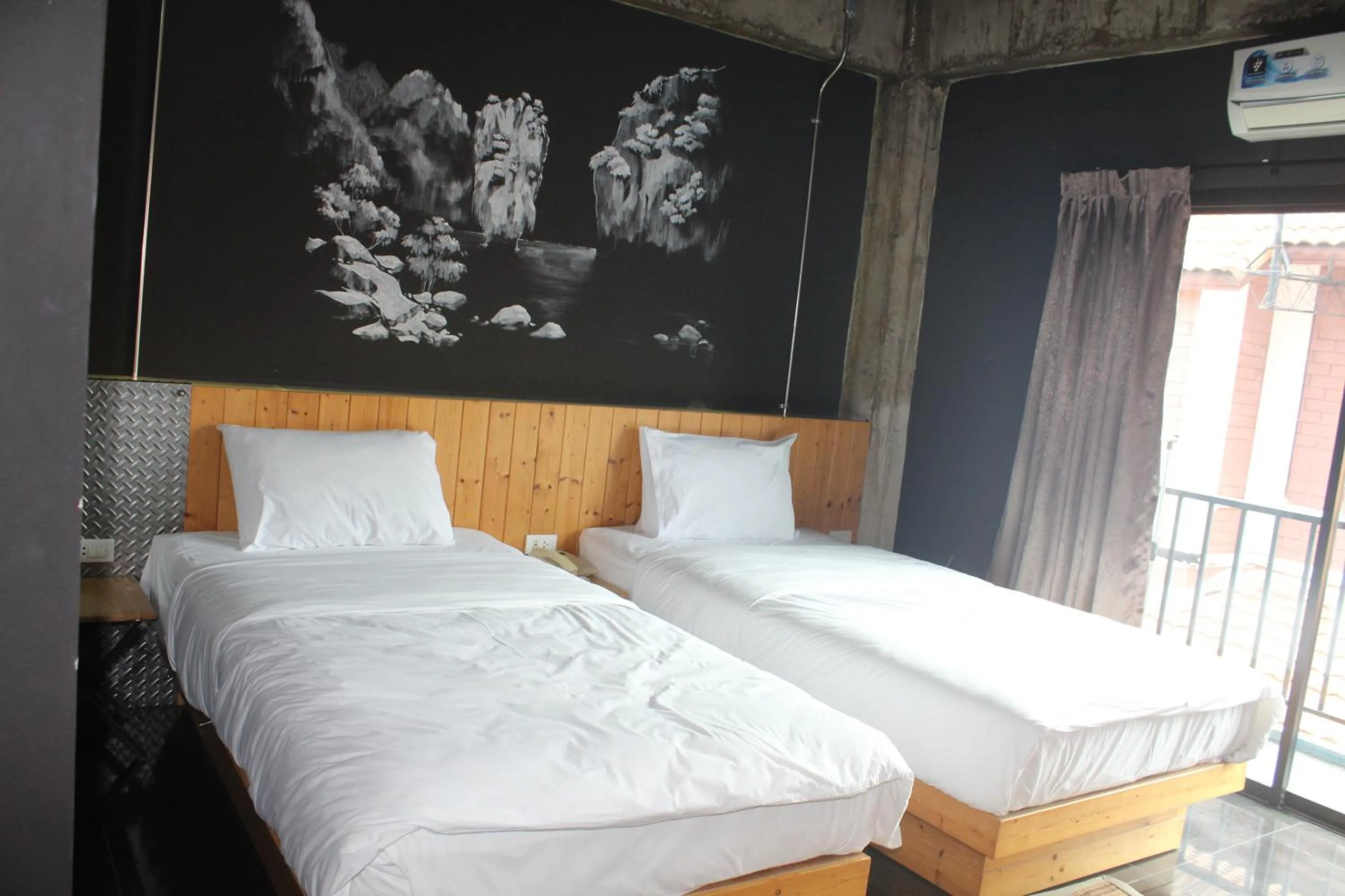 Bed in Nine blue residence