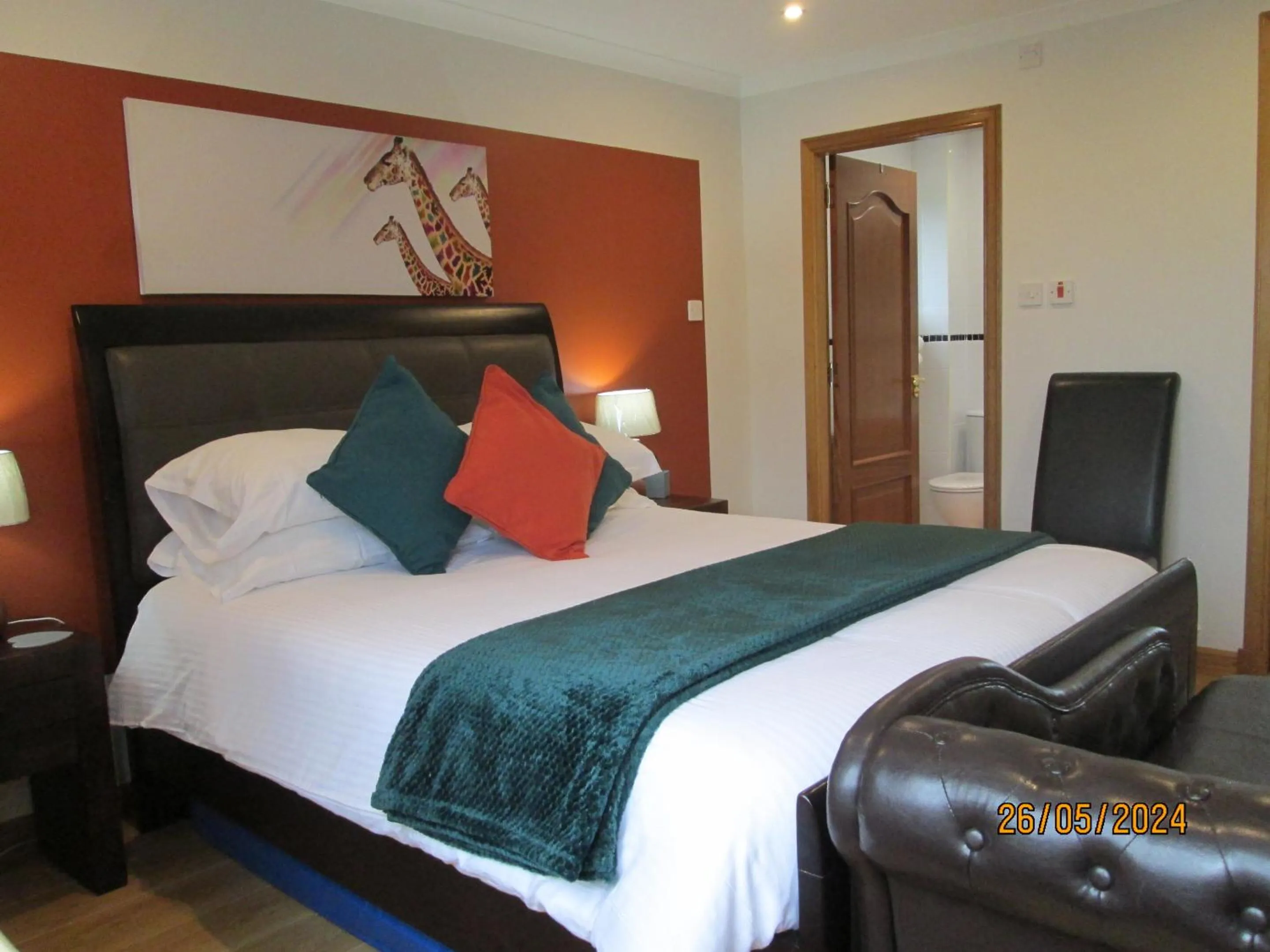 Bedroom, Bed in Broomlea