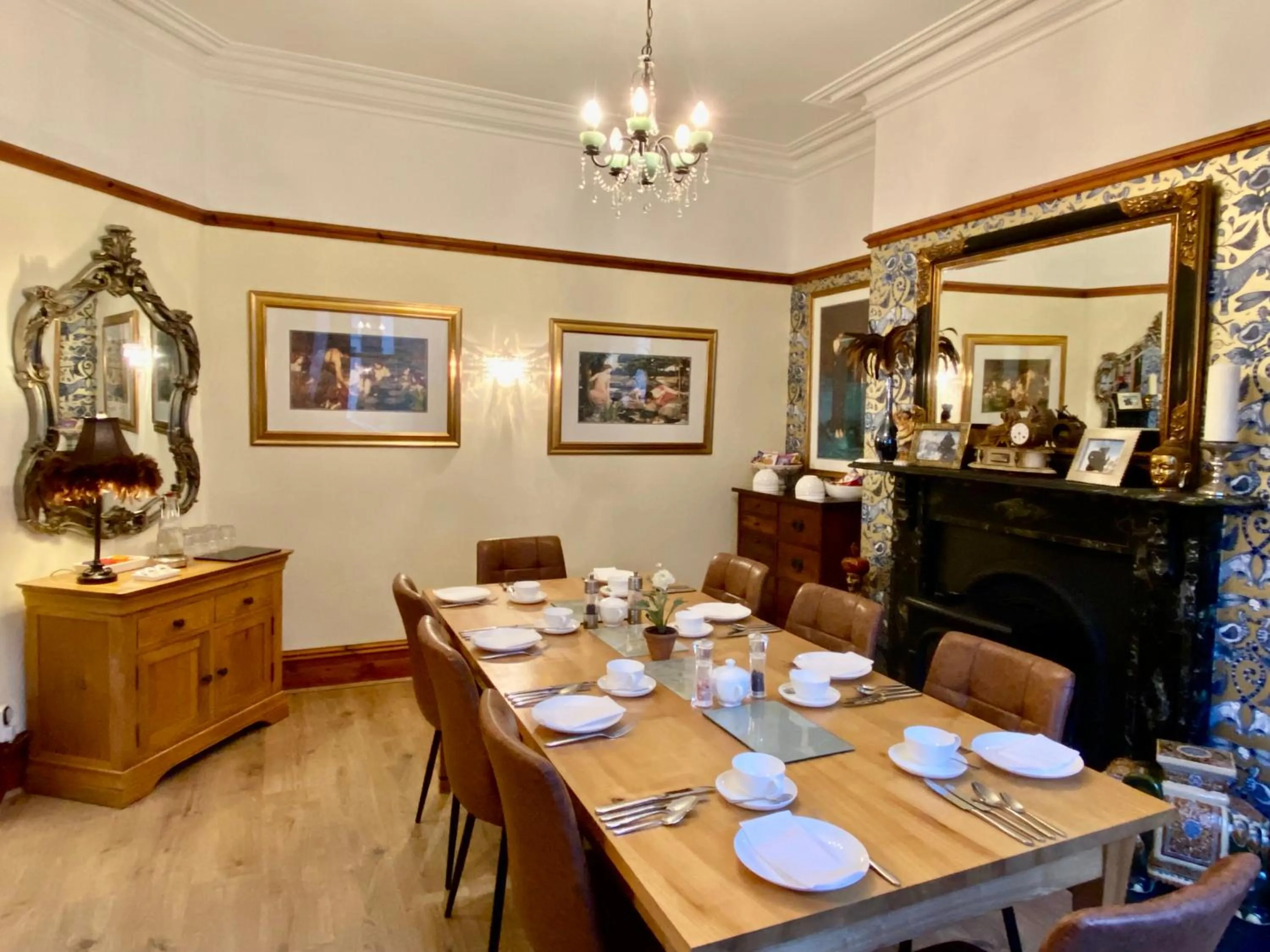 Decorative detail in Elm Tree Lodge