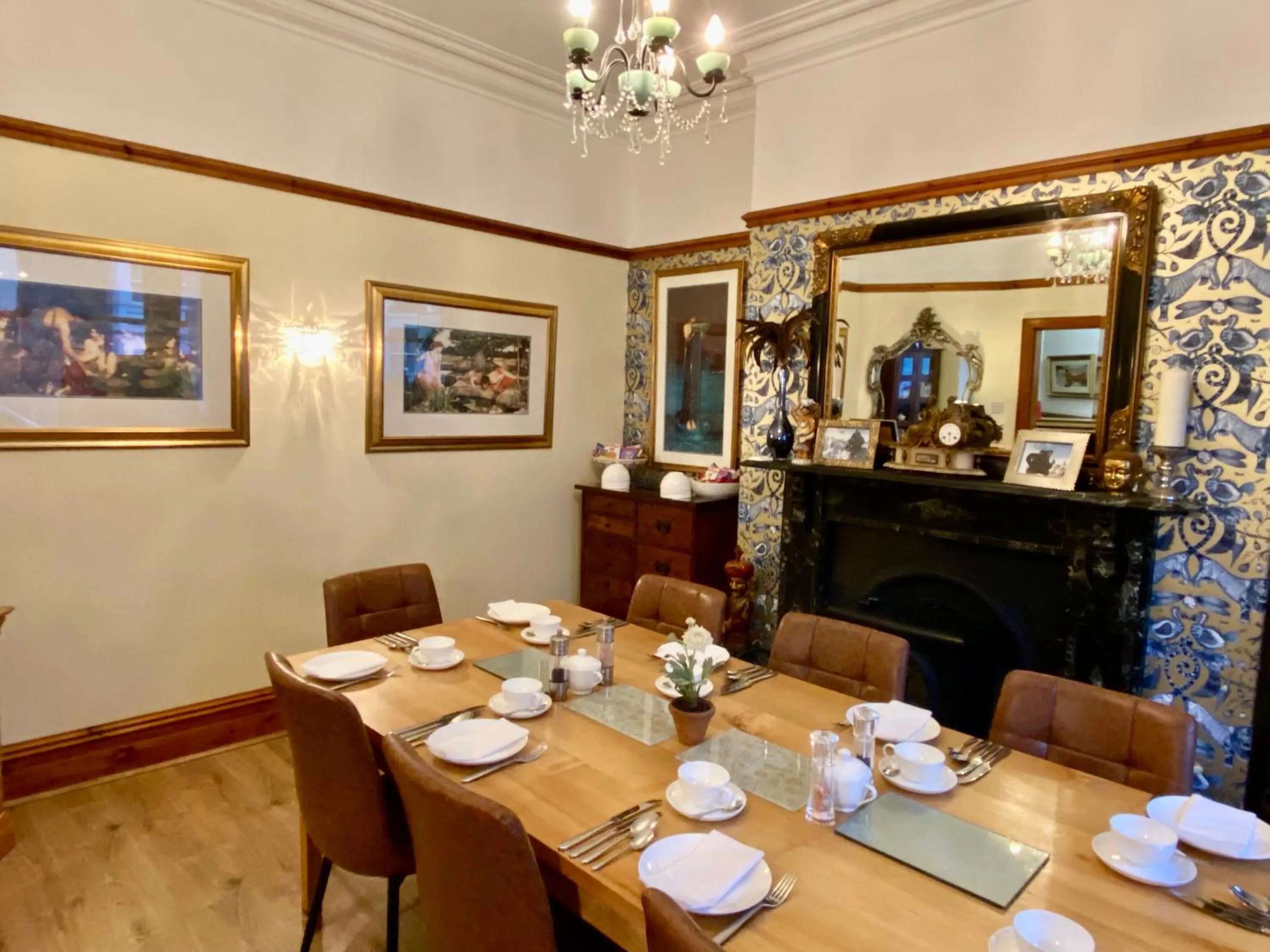 Decorative detail in Elm Tree Lodge