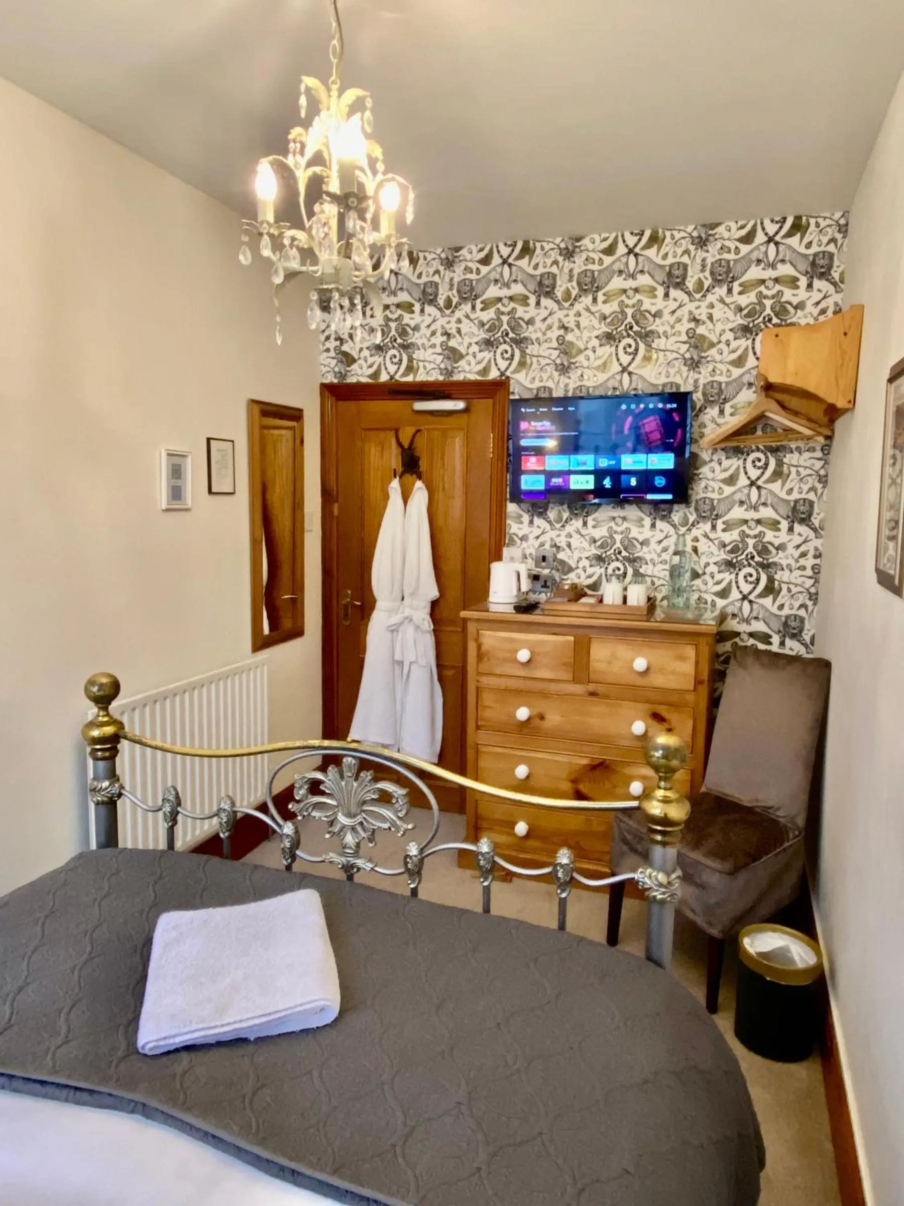 Bed in Elm Tree Lodge