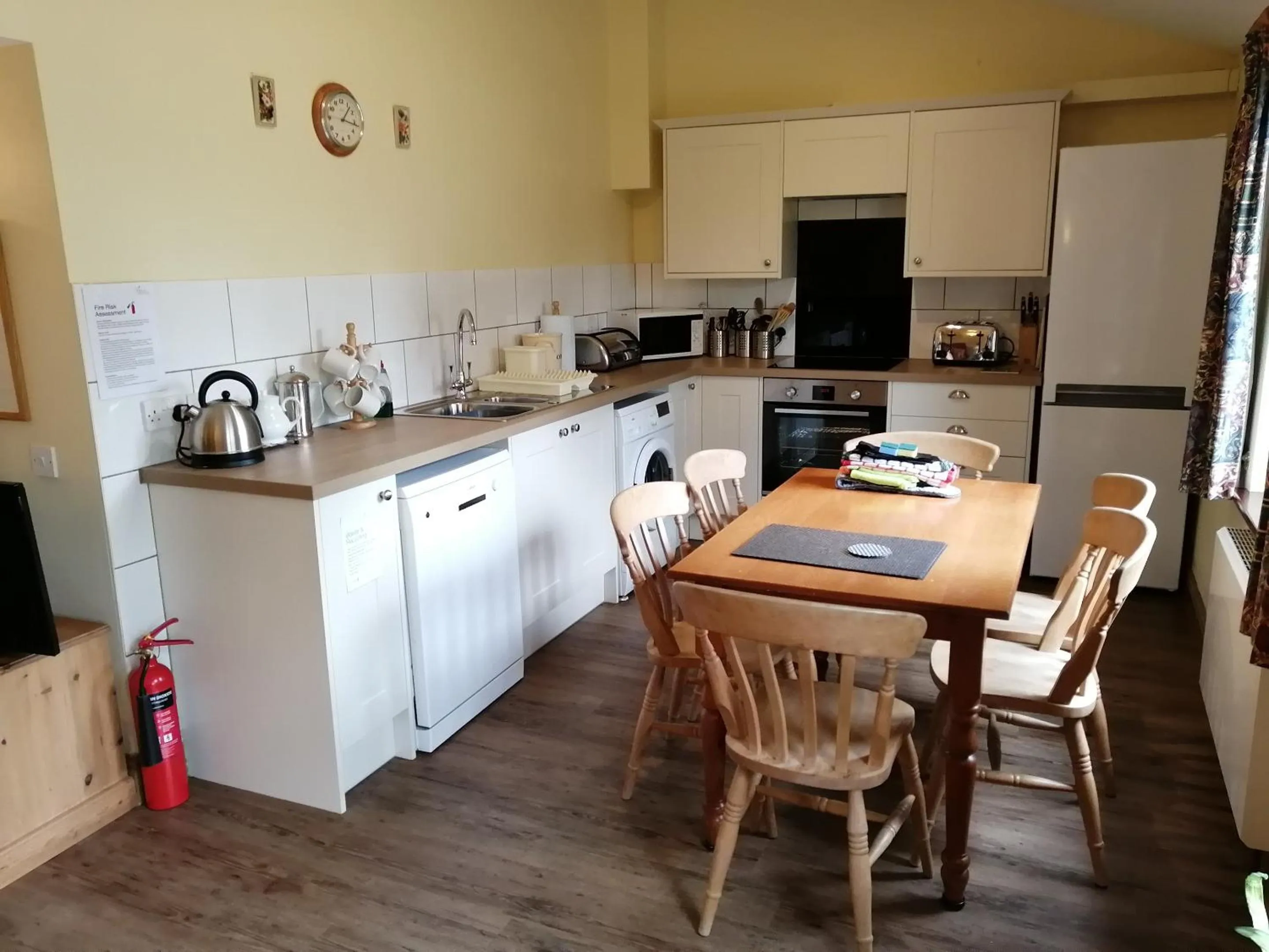Kitchen or kitchenette in The Old Stables self catering
