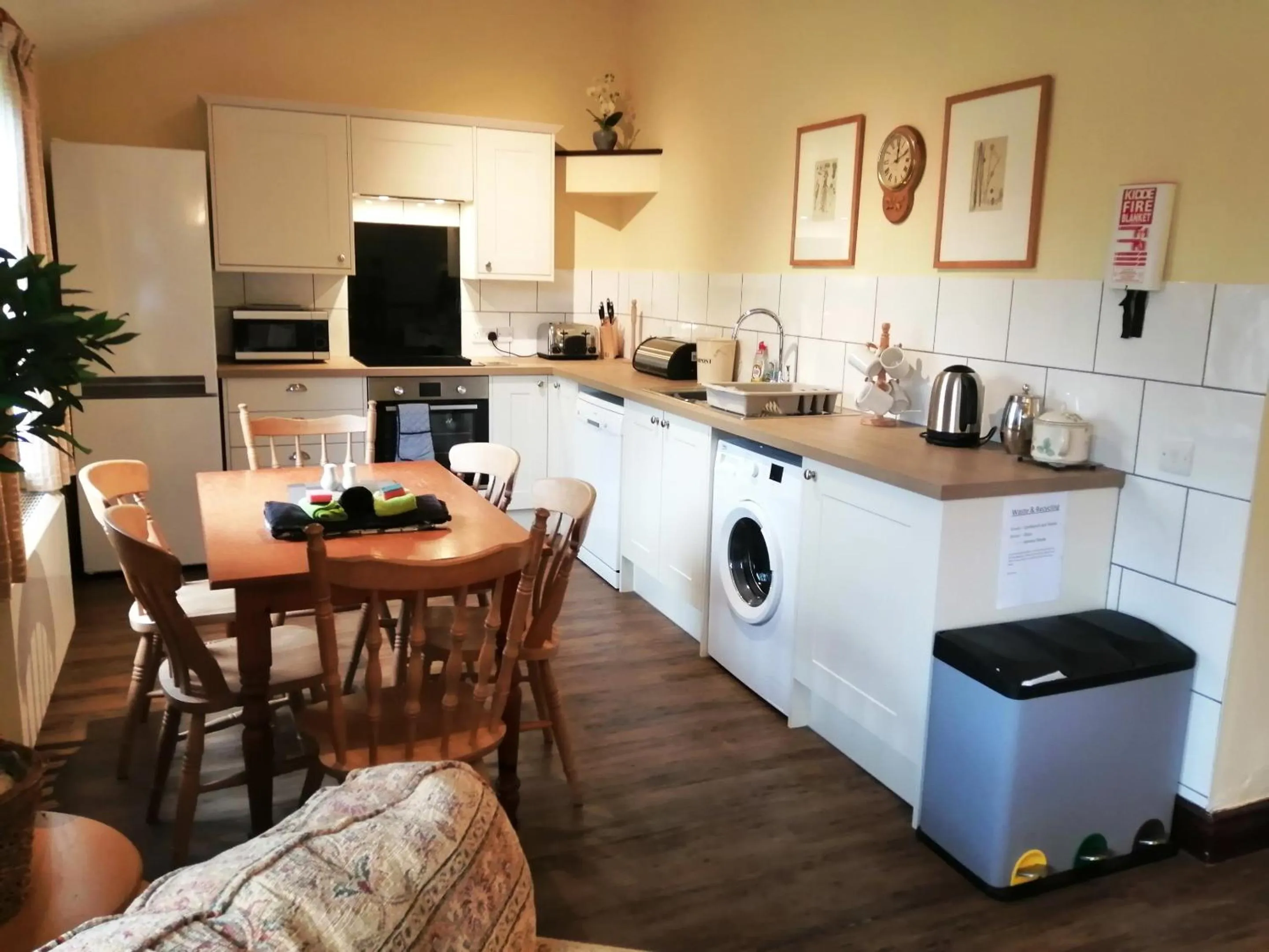 Kitchen or kitchenette in The Old Stables self catering