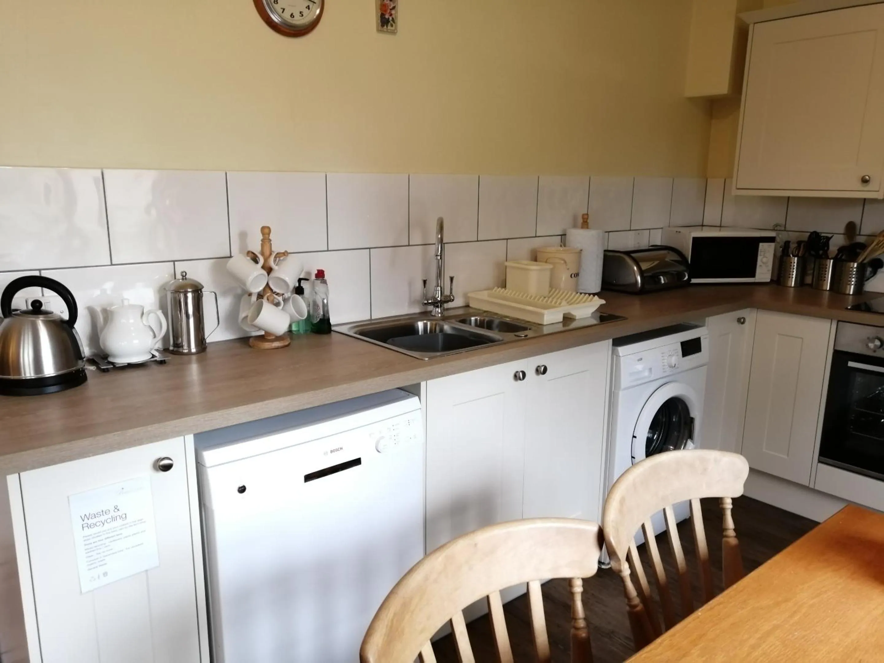 Kitchen or kitchenette in The Old Stables self catering